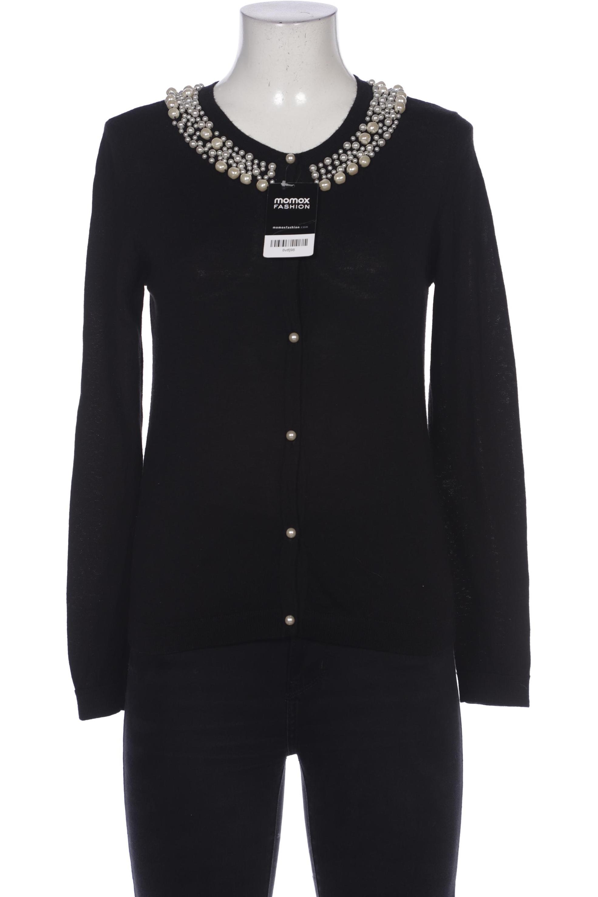 

Donna by Hallhuber Damen Strickjacke, schwarz, Gr. 42