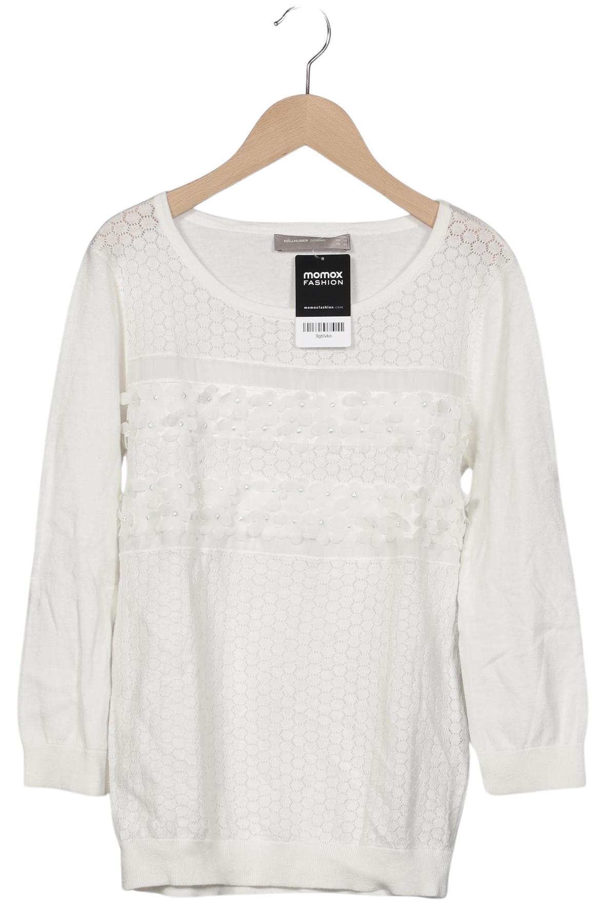 

Donna by Hallhuber Damen Pullover, weiß, Gr. 38