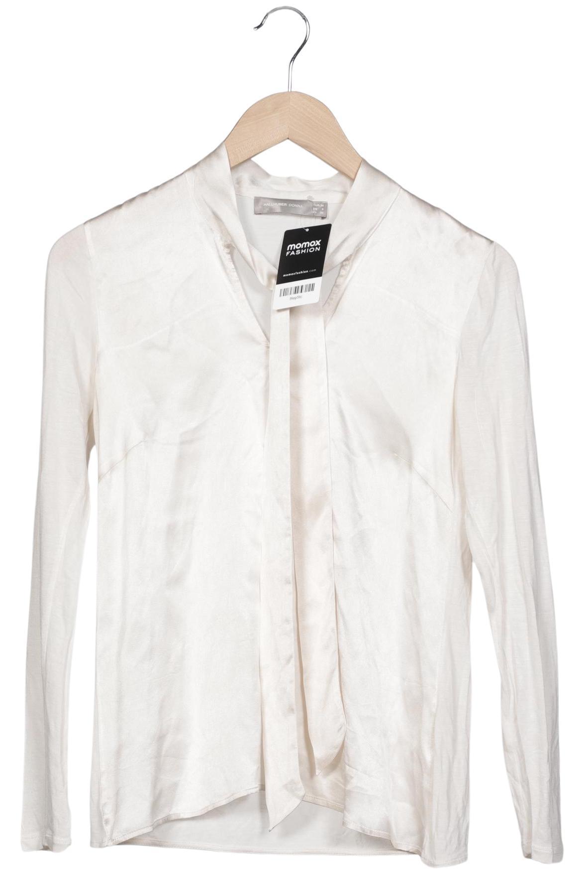 

Donna by Hallhuber Damen Langarmshirt, cremeweiß, Gr. 34
