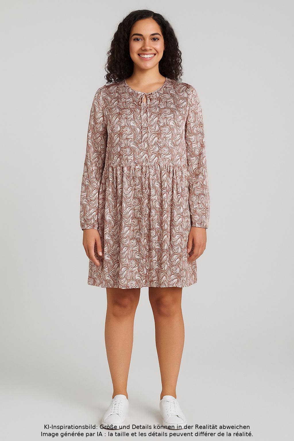 

Donna by Hallhuber Damen Kleid, mehrfarbig, Gr. 42