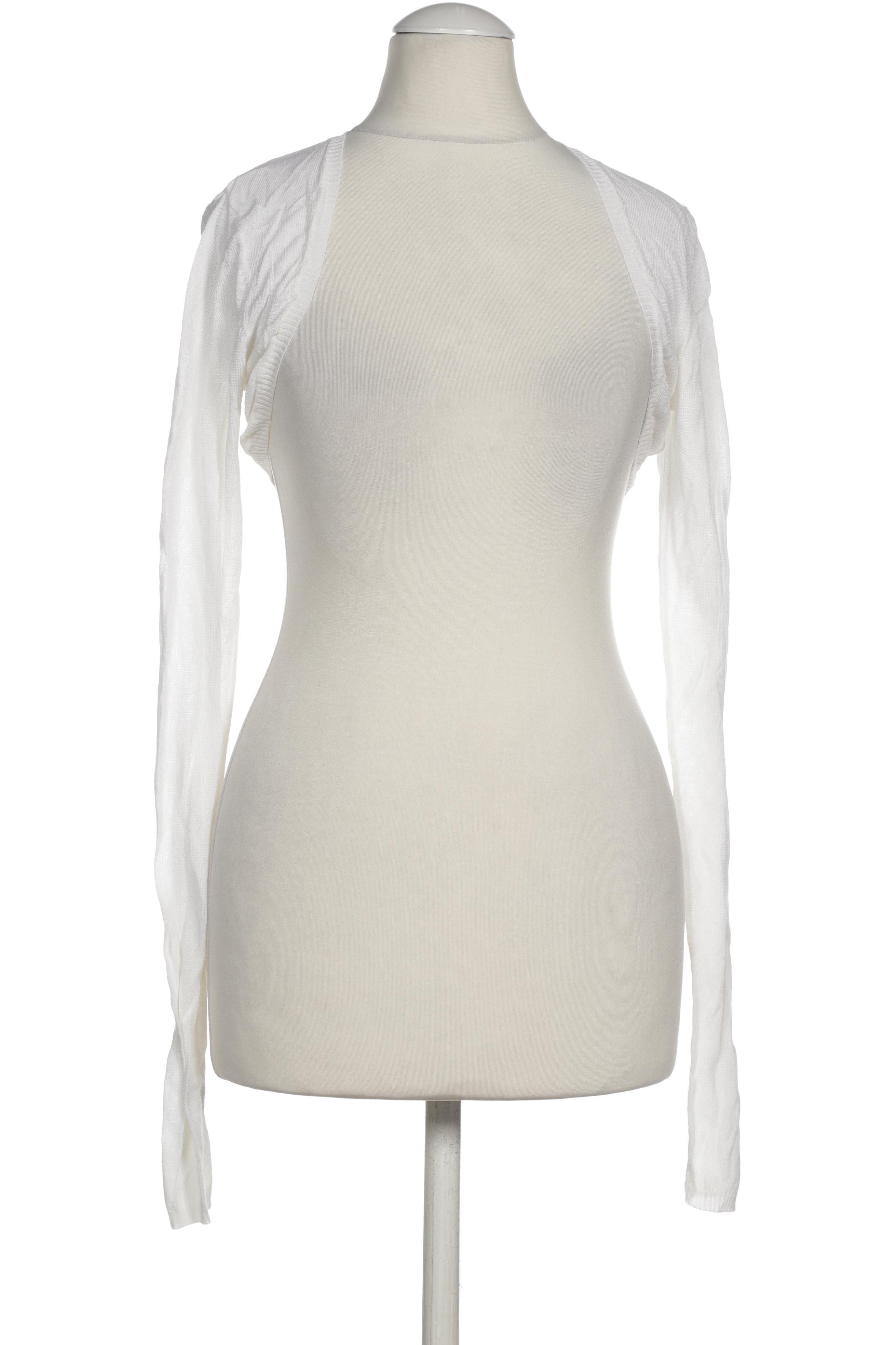 

Donna by Hallhuber Damen Strickjacke, weiß, Gr. 36