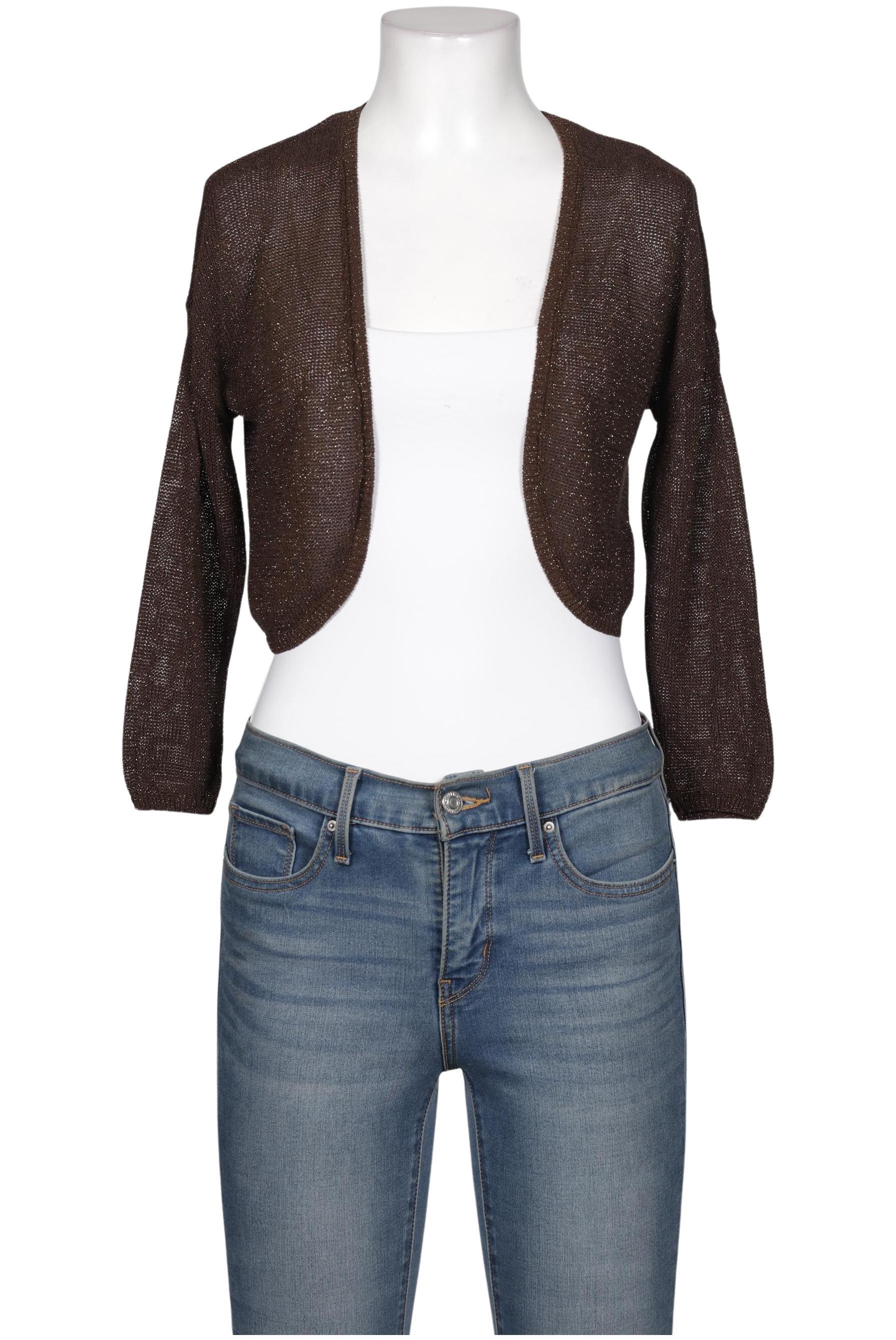 

Donna by Hallhuber Damen Strickjacke, braun, Gr. 34