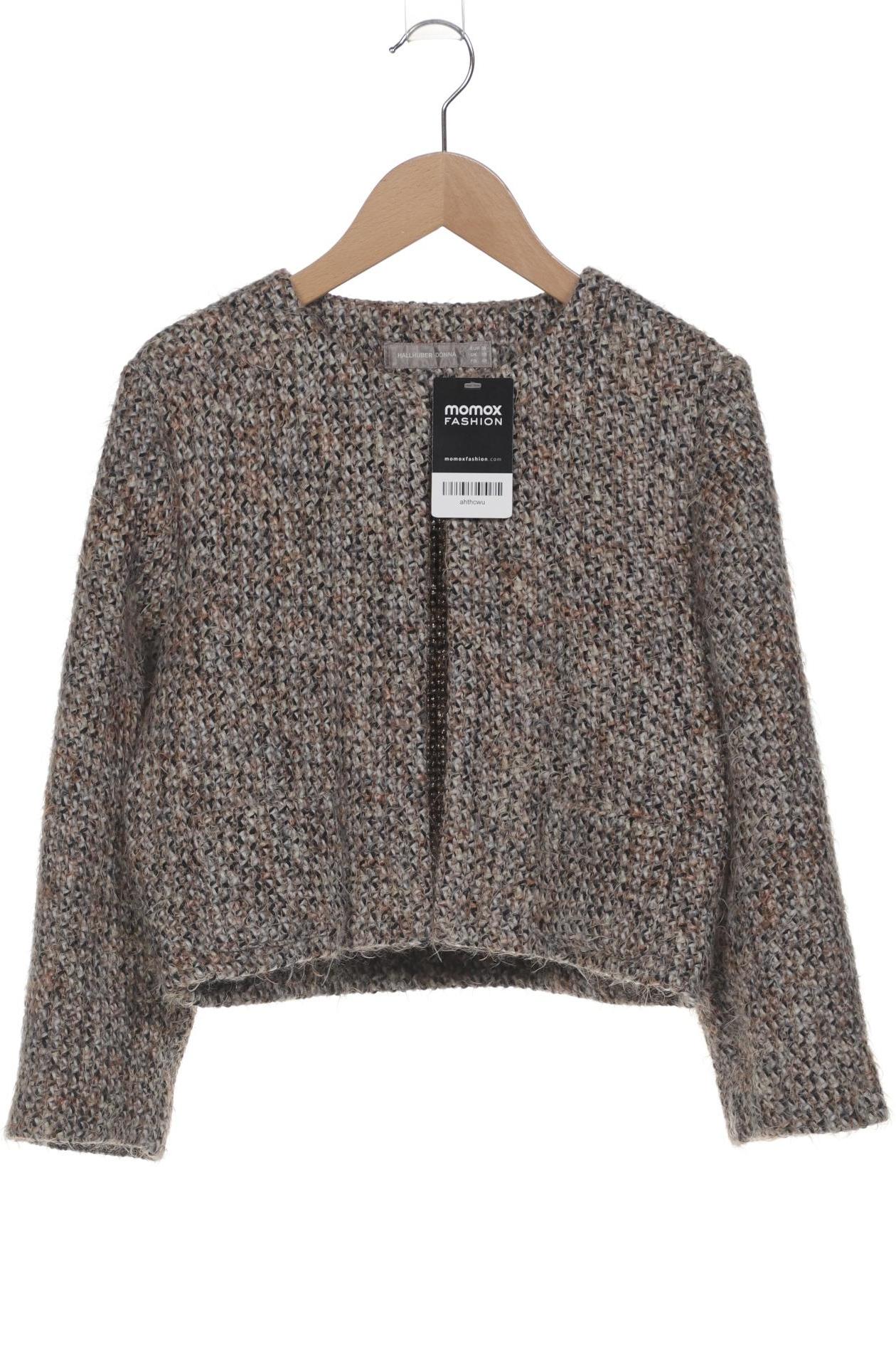 

Donna by Hallhuber Damen Strickjacke, braun, Gr. 38