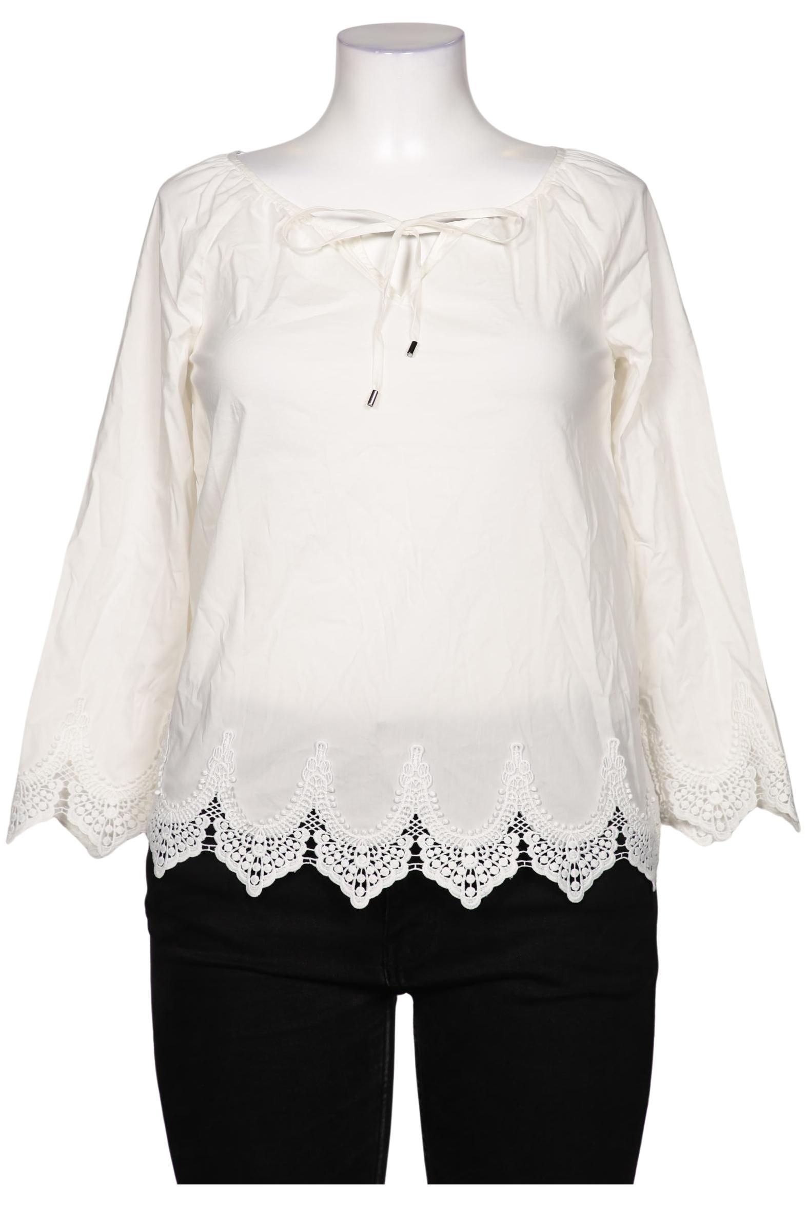 

Donna by Hallhuber Damen Bluse, weiß, Gr. 34
