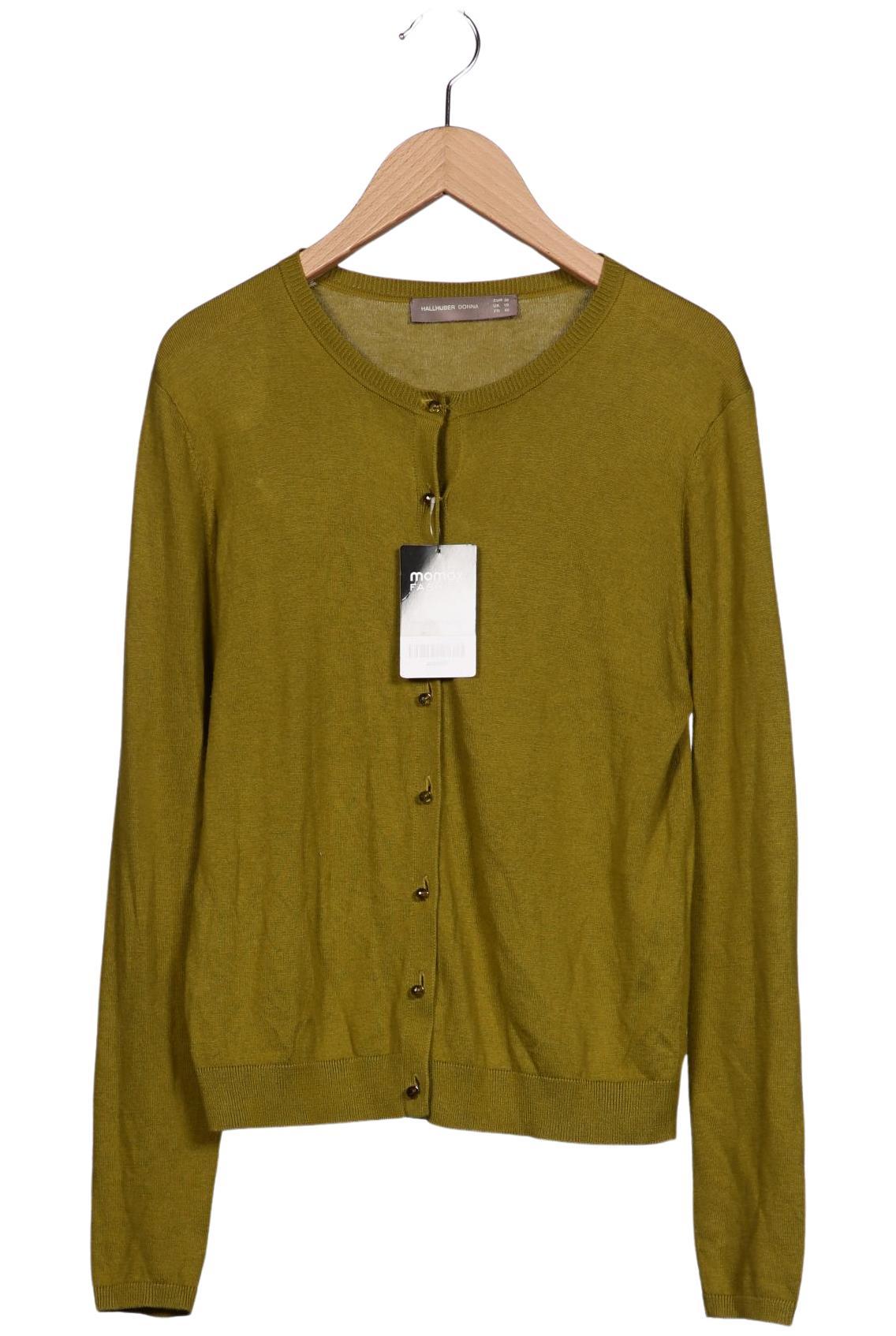 

Donna by Hallhuber Damen Strickjacke, grün, Gr. 38