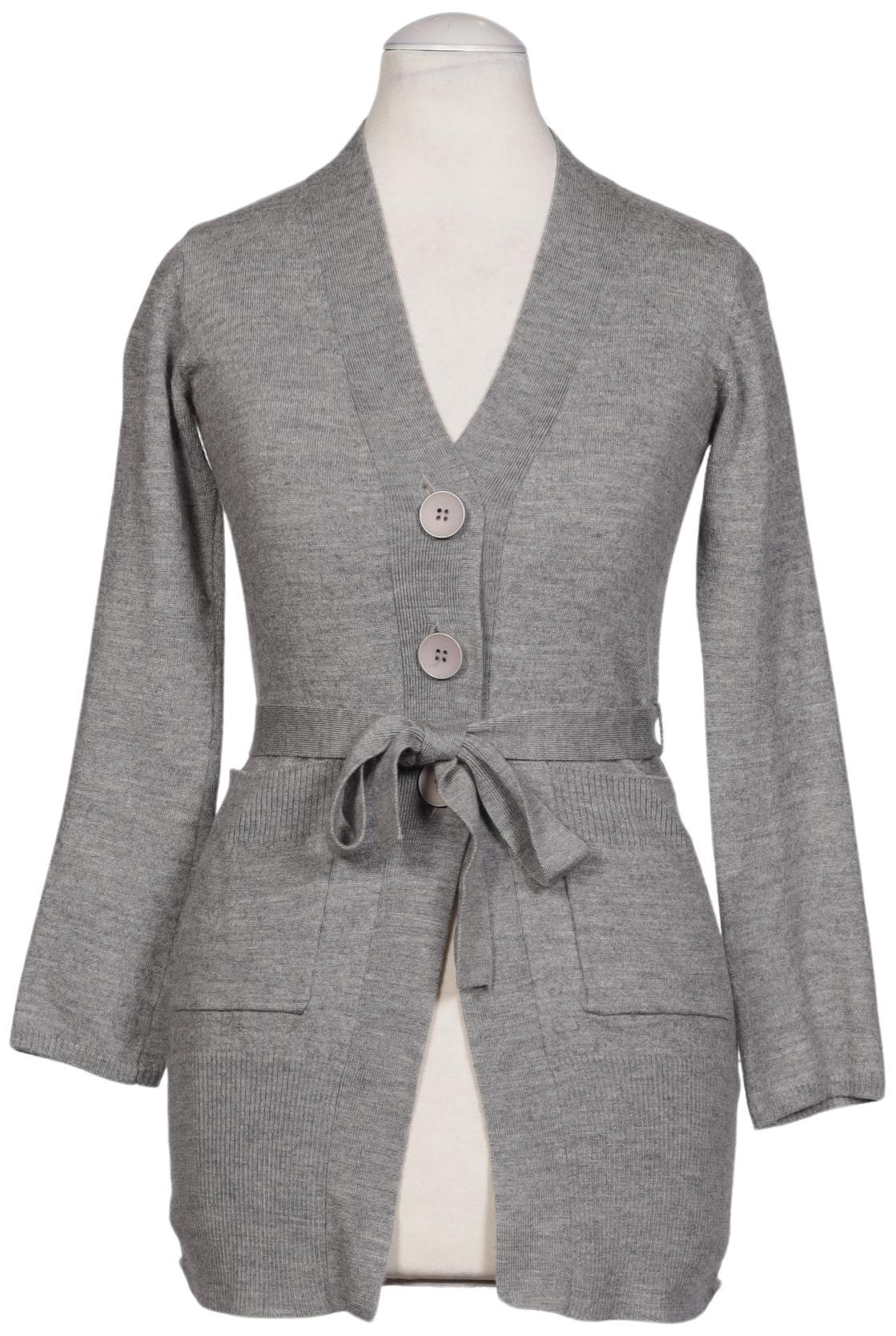 

Donna by Hallhuber Damen Strickjacke, grau, Gr. 34