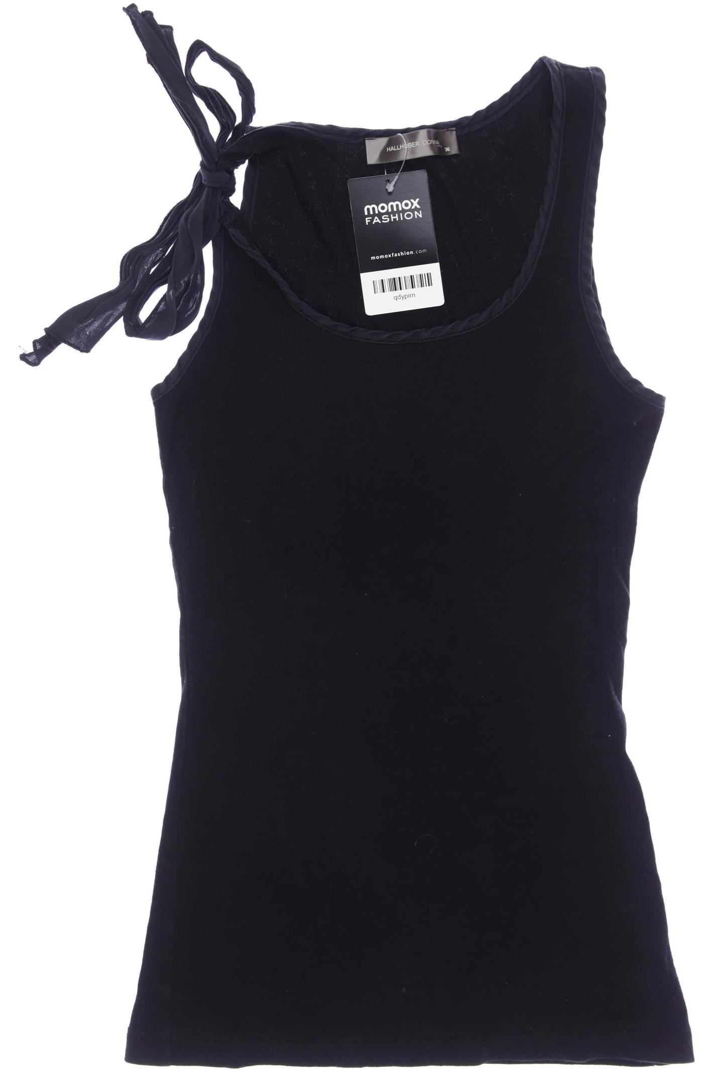 

Donna by Hallhuber Damen Top, schwarz, Gr. 36