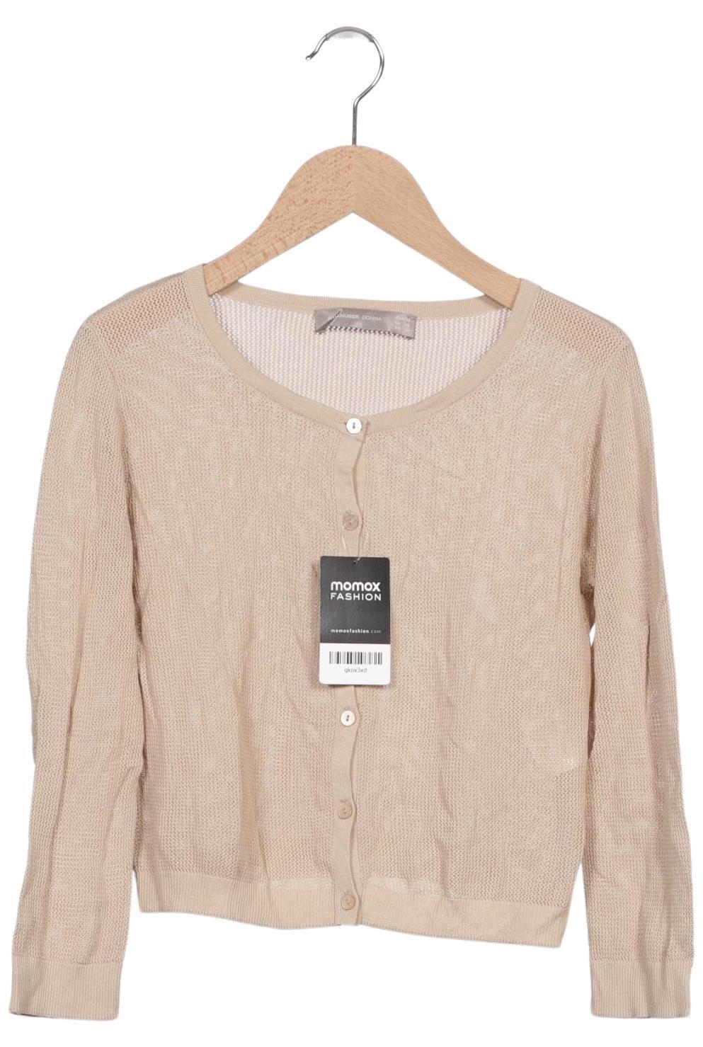 

Donna by Hallhuber Damen Strickjacke, beige, Gr. 38