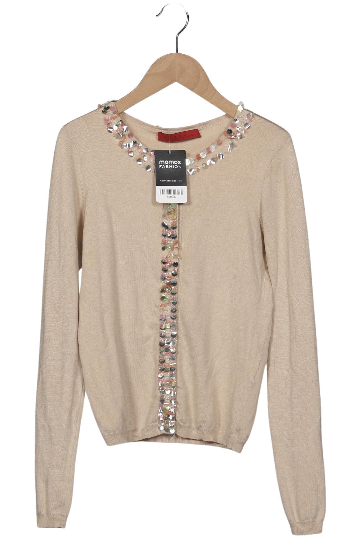 

Donna by Hallhuber Damen Strickjacke, beige, Gr. 34