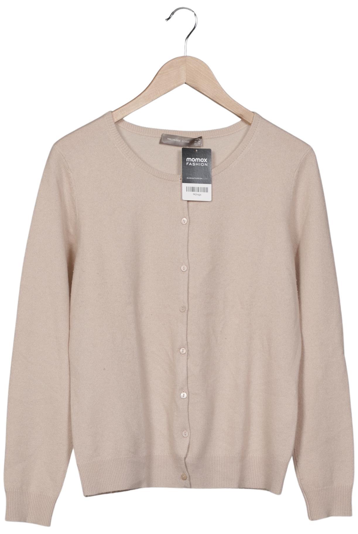 

Donna by Hallhuber Damen Strickjacke, beige, Gr. 42