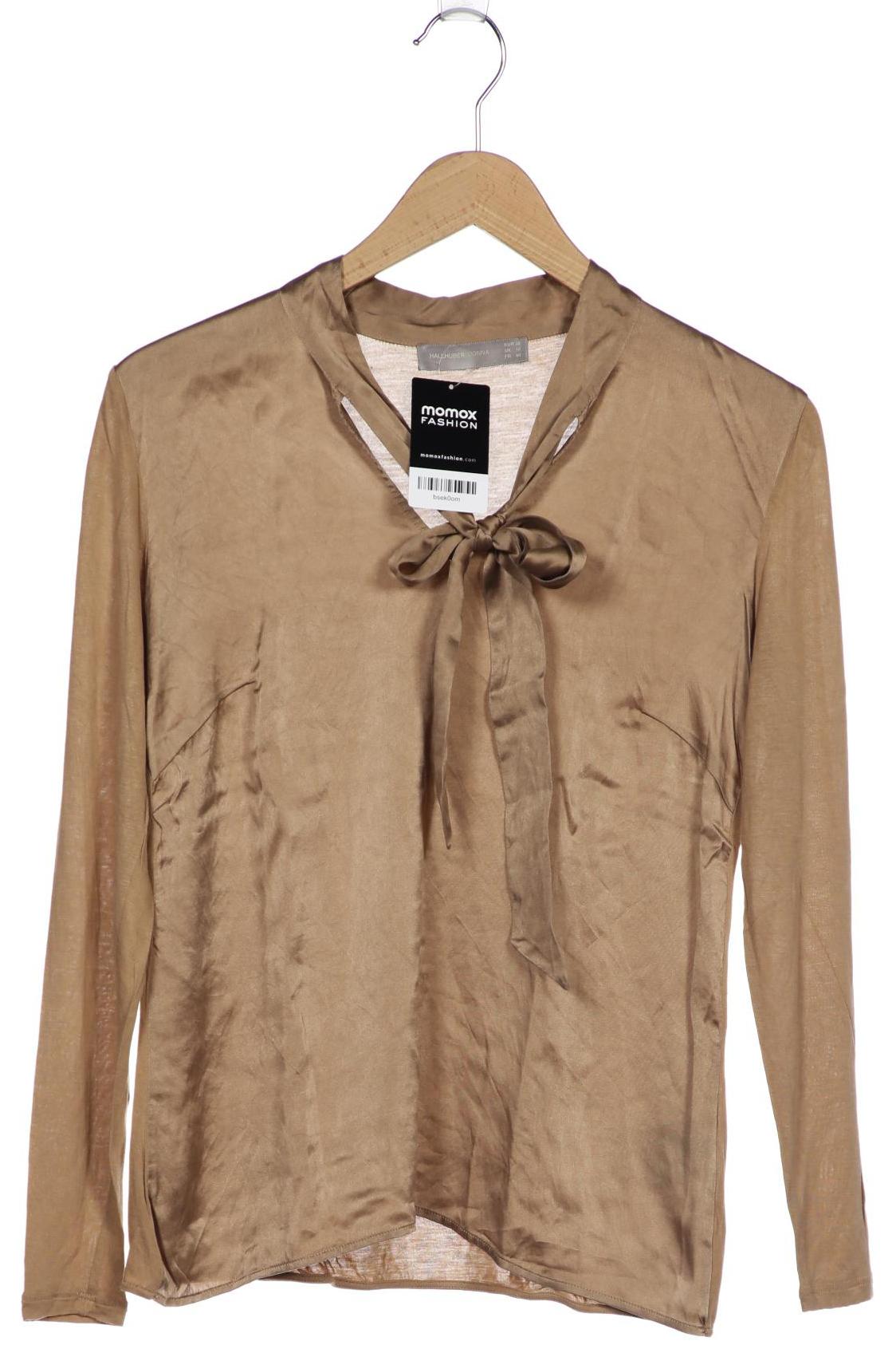 

Donna by Hallhuber Damen Langarmshirt, beige, Gr. 38