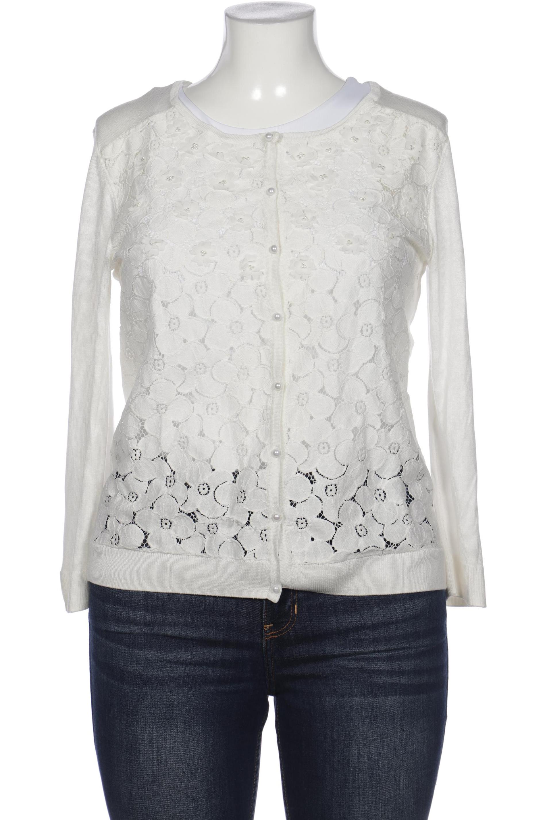 

DONNA by HALLHUBER Damen Strickjacke, cremeweiß