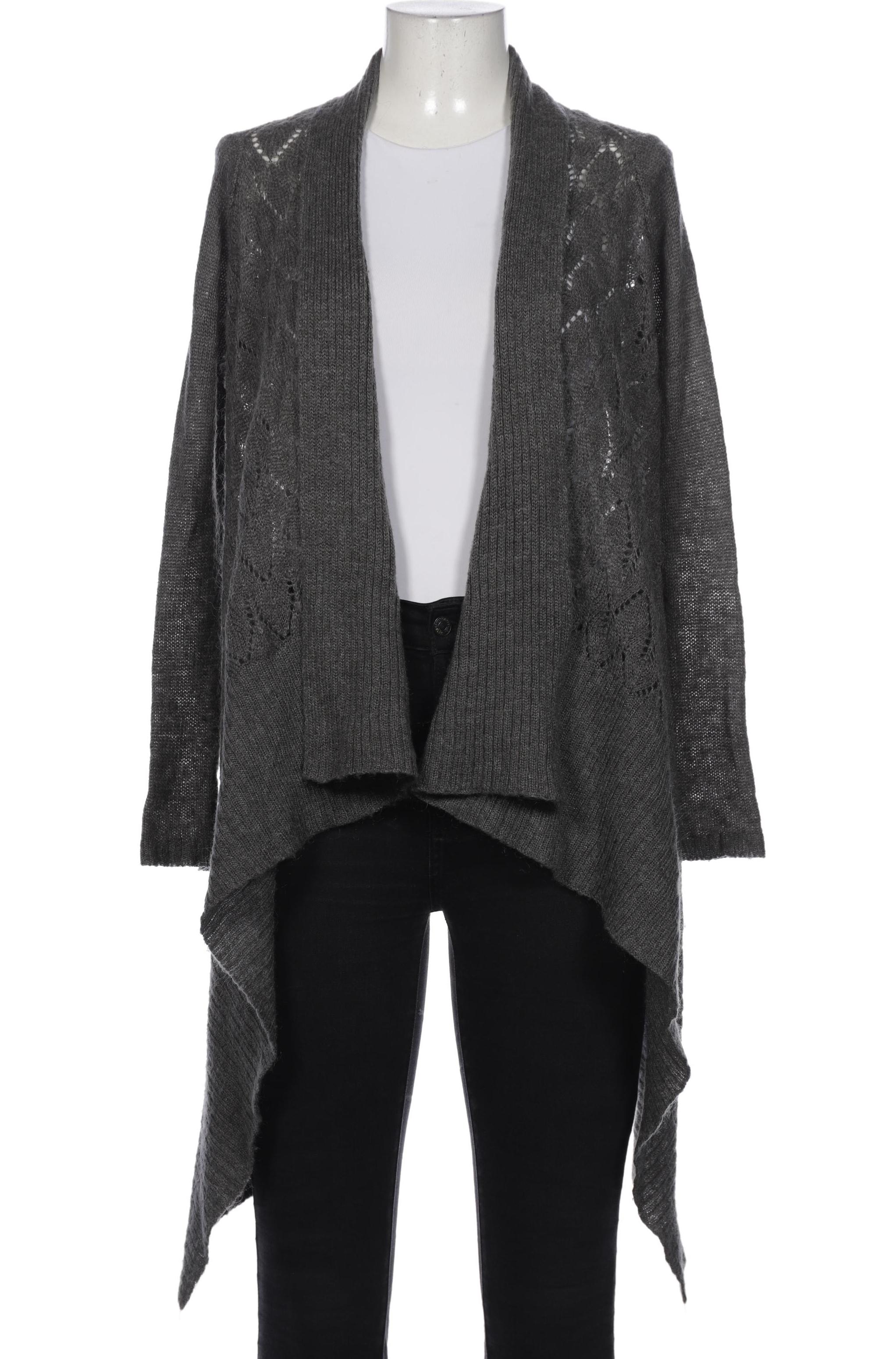

Donna by Hallhuber Damen Strickjacke, grau, Gr. 40