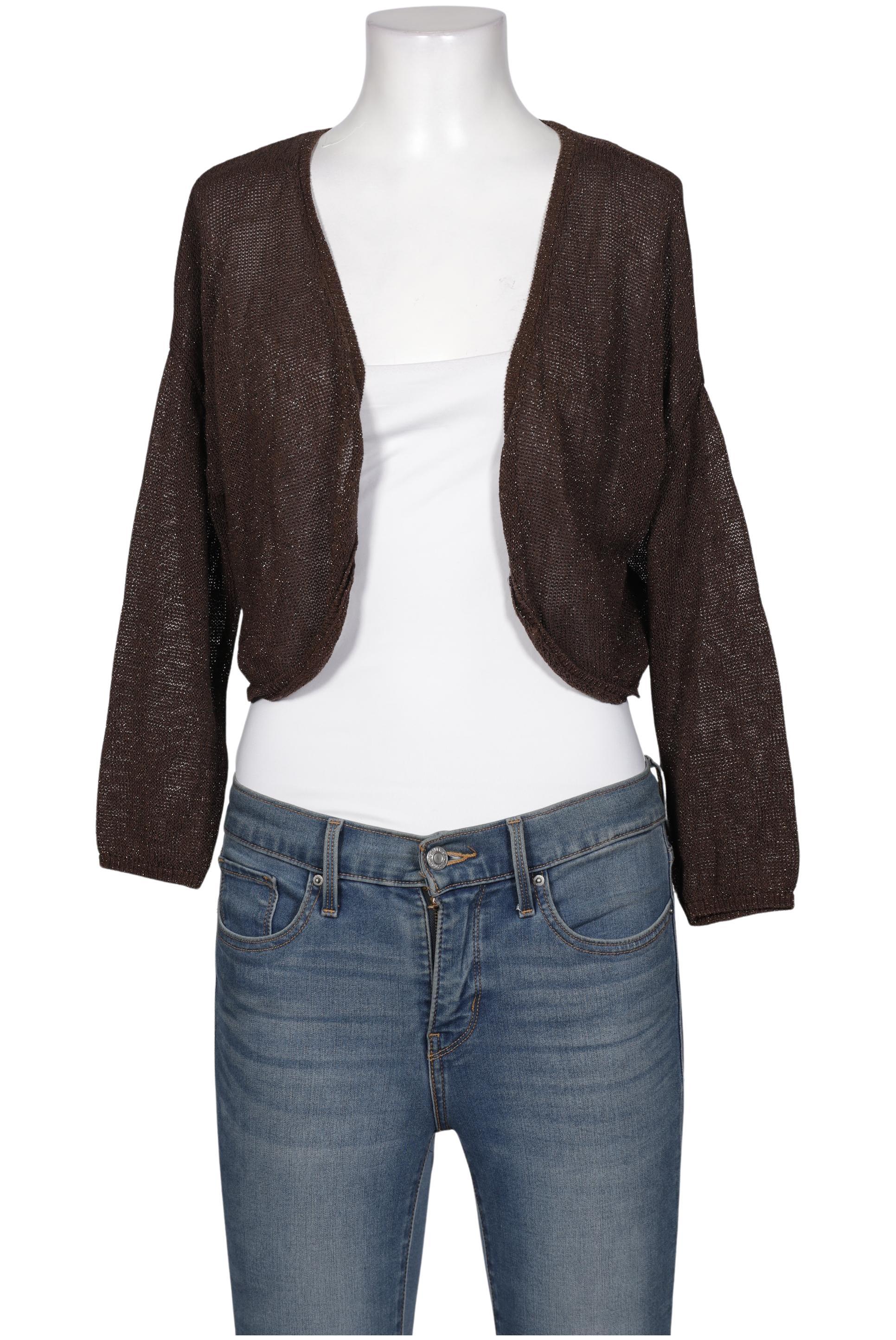 

Donna by Hallhuber Damen Strickjacke, braun, Gr. 40