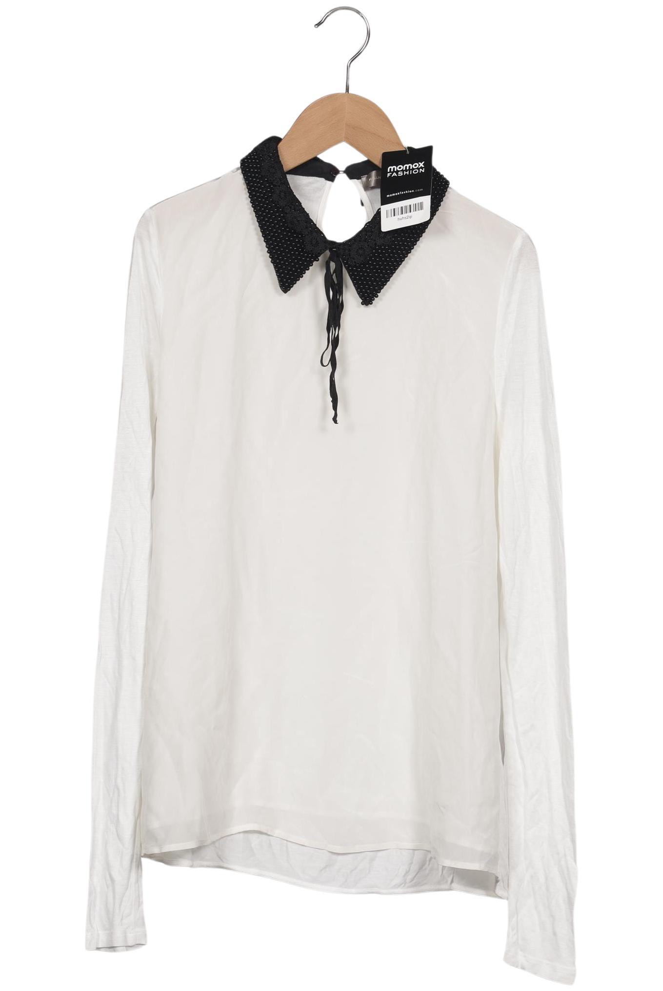 

Donna by Hallhuber Damen Langarmshirt, weiß, Gr. 36