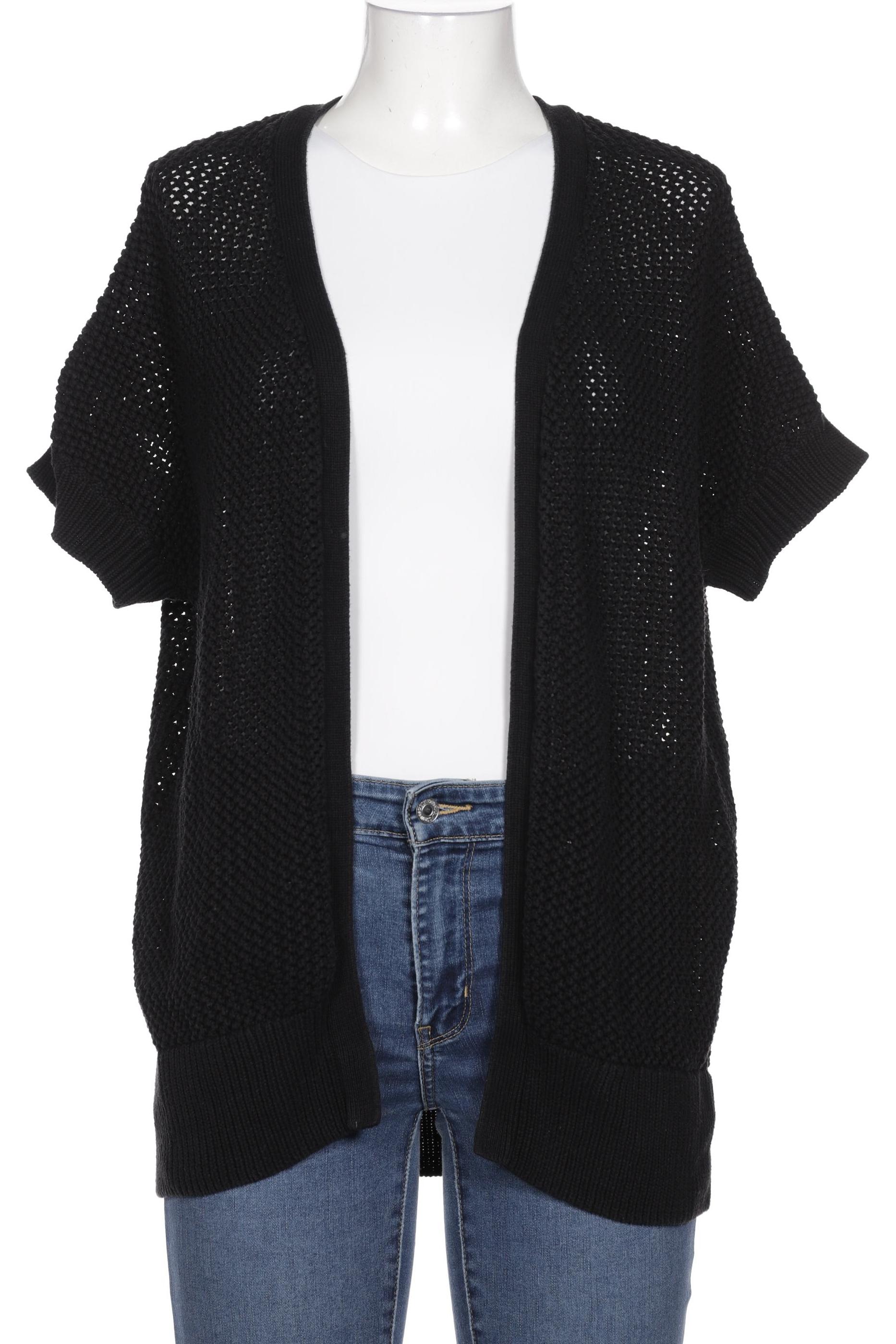 

Donna by Hallhuber Damen Strickjacke, schwarz, Gr. 36