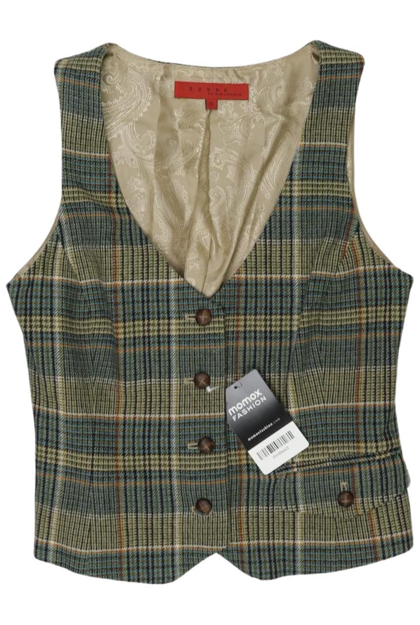

Donna by Hallhuber Damen Weste, grün, Gr. 34