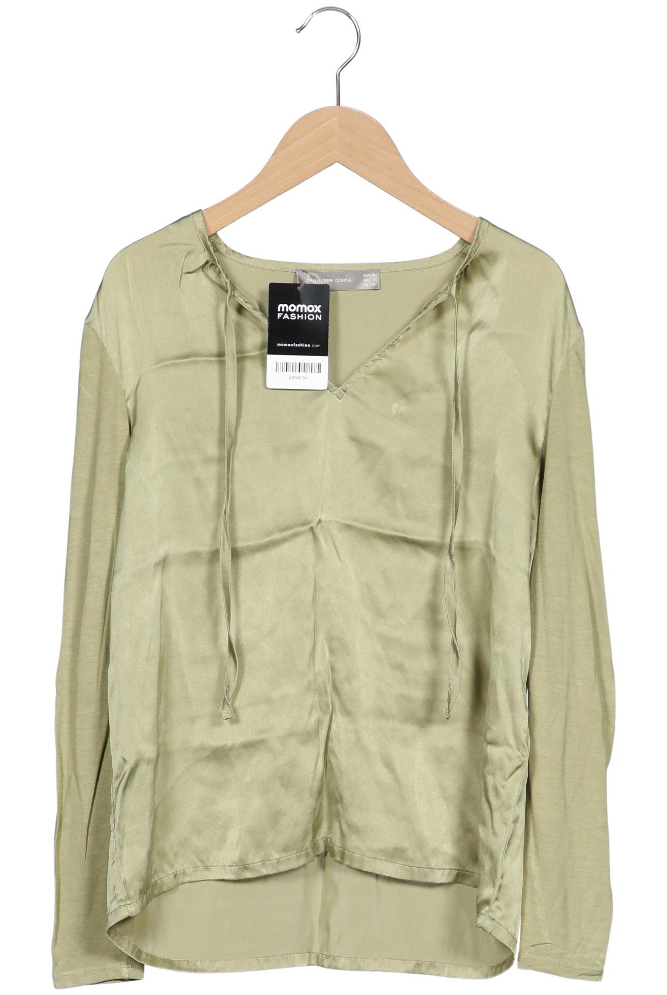 

Donna by Hallhuber Damen Langarmshirt, hellgrün, Gr. 34