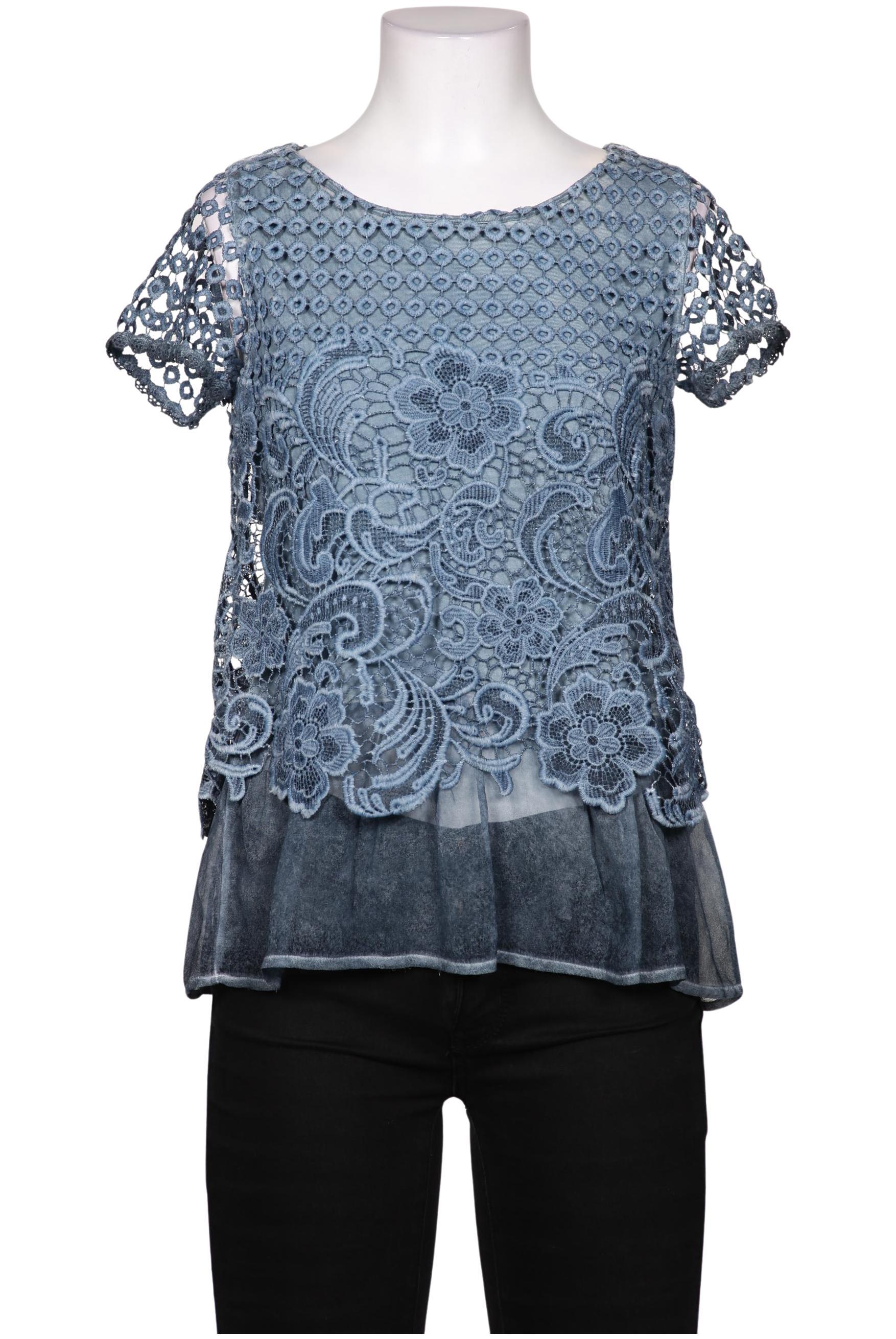 

Donna by Hallhuber Damen Bluse, blau, Gr. 36