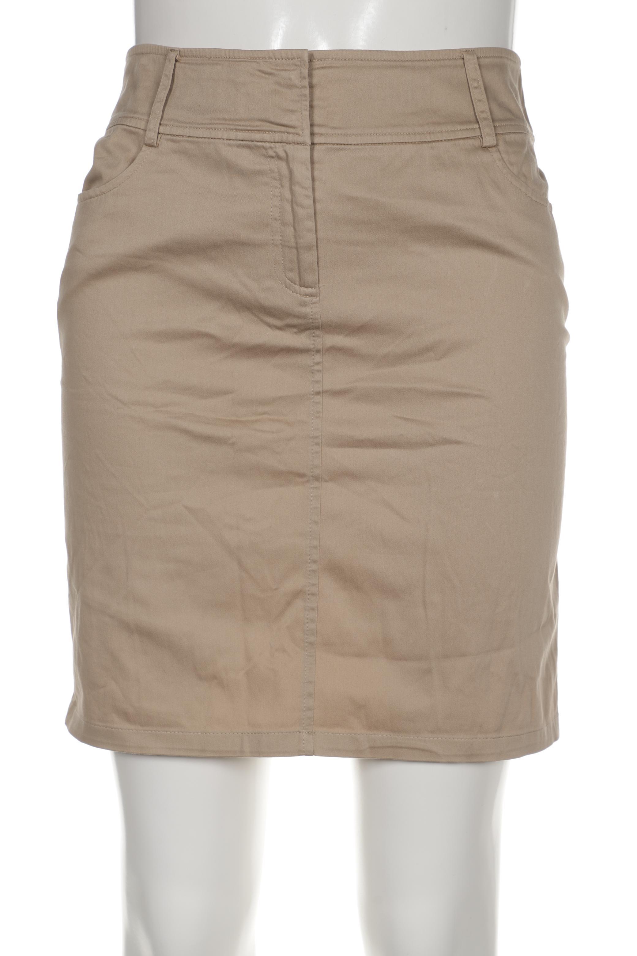 

Donna by Hallhuber Damen Rock, beige, Gr. 40