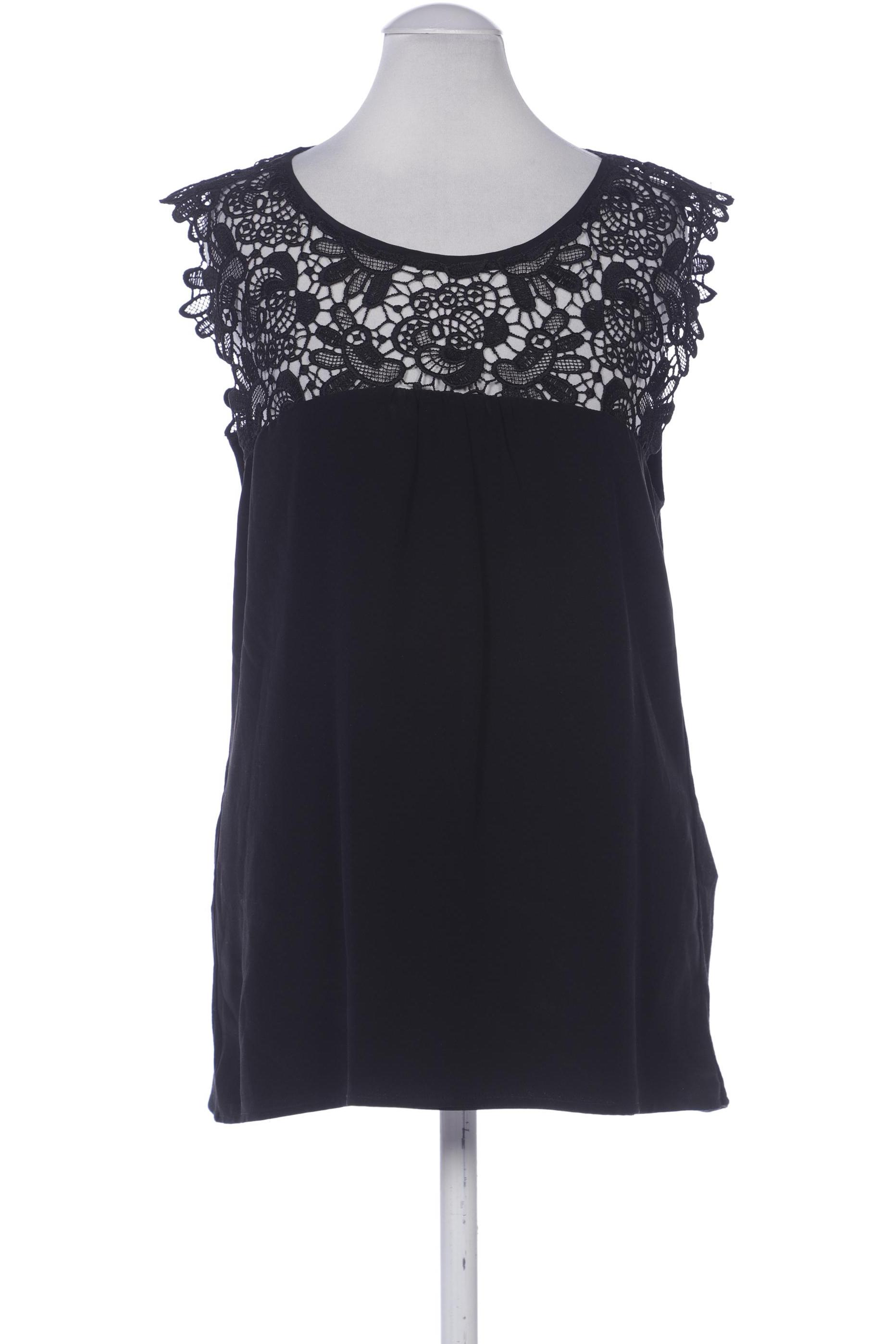 

Donna by Hallhuber Damen Top, schwarz, Gr. 36