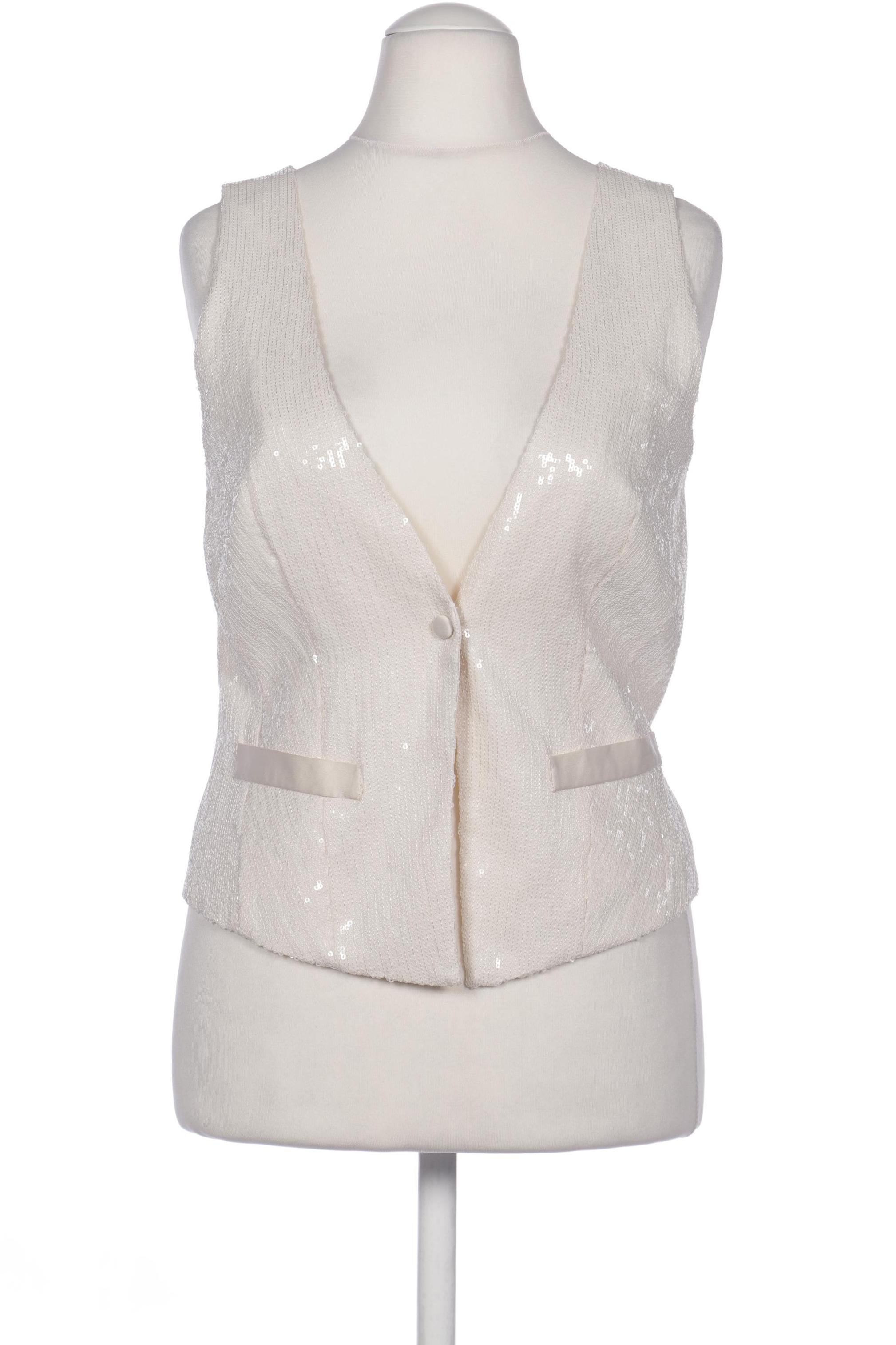 

Donna by Hallhuber Damen Weste, cremeweiß, Gr. 38
