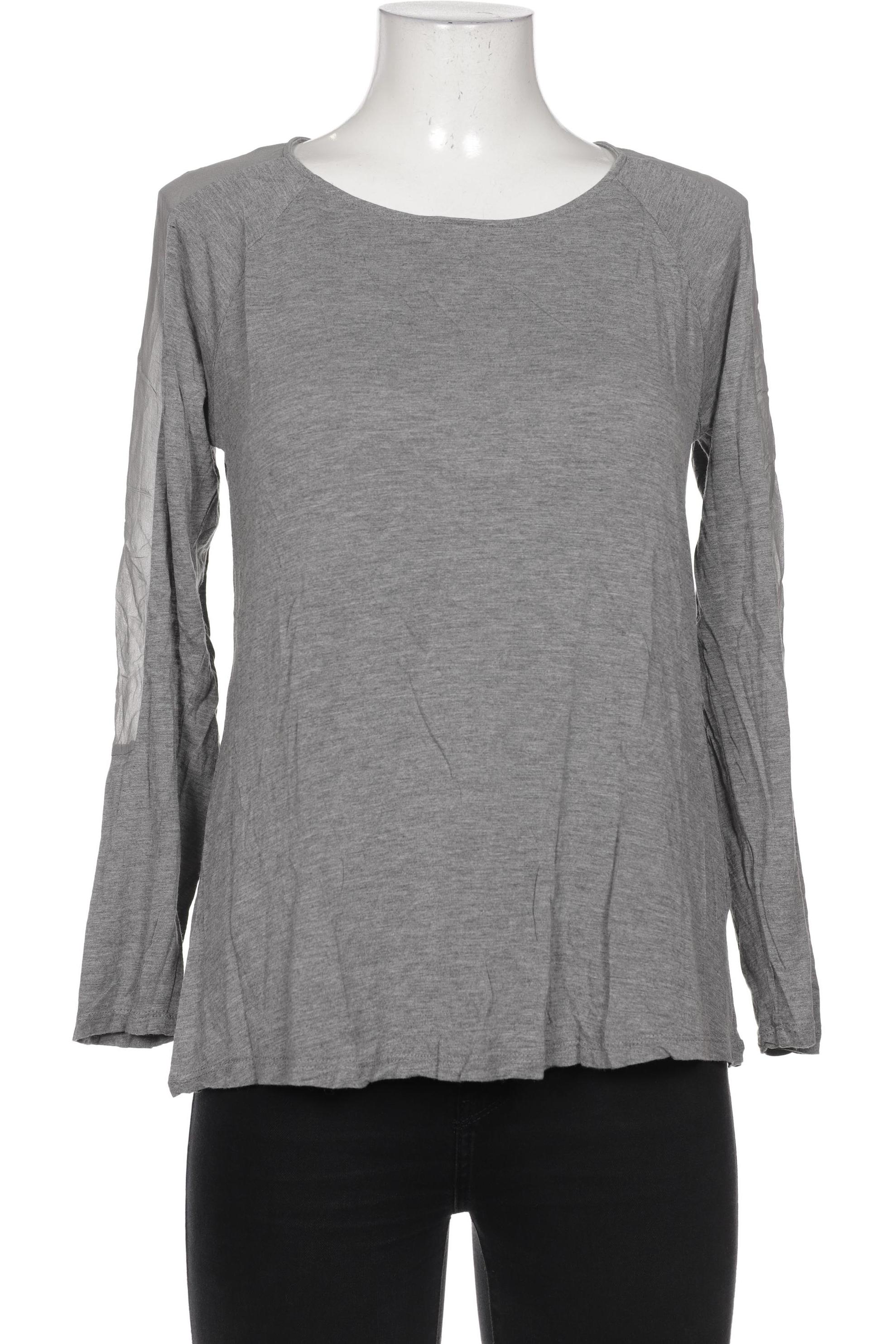 

Donna by Hallhuber Damen Langarmshirt, grau, Gr. 42