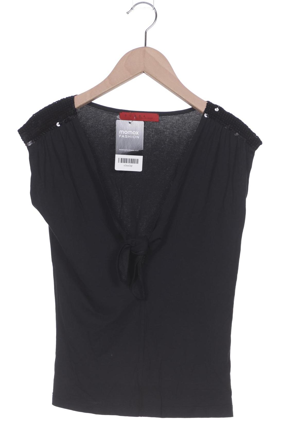 

Donna by Hallhuber Damen T-Shirt, schwarz, Gr. 38