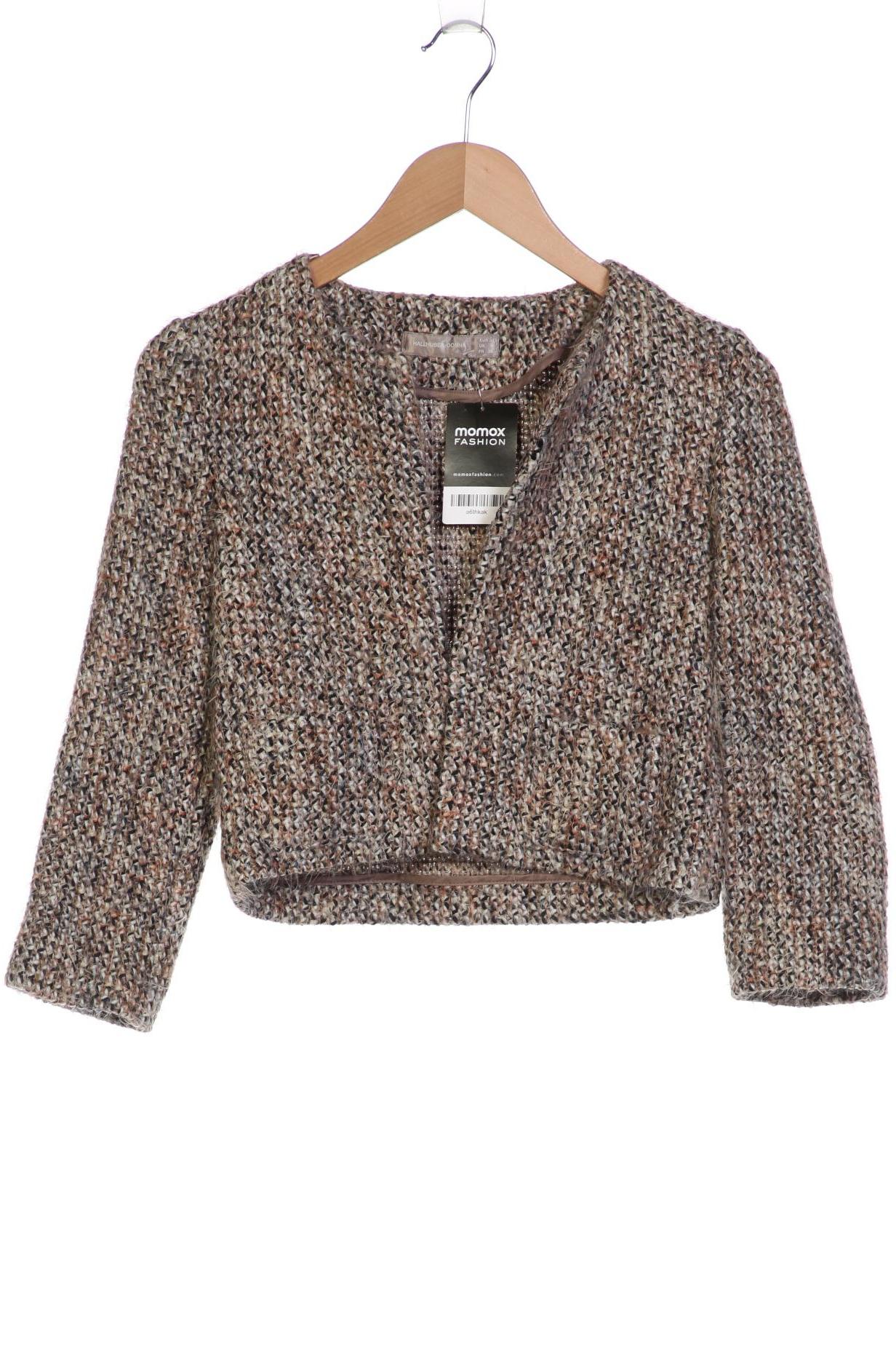 

Donna by Hallhuber Damen Strickjacke, braun, Gr. 34
