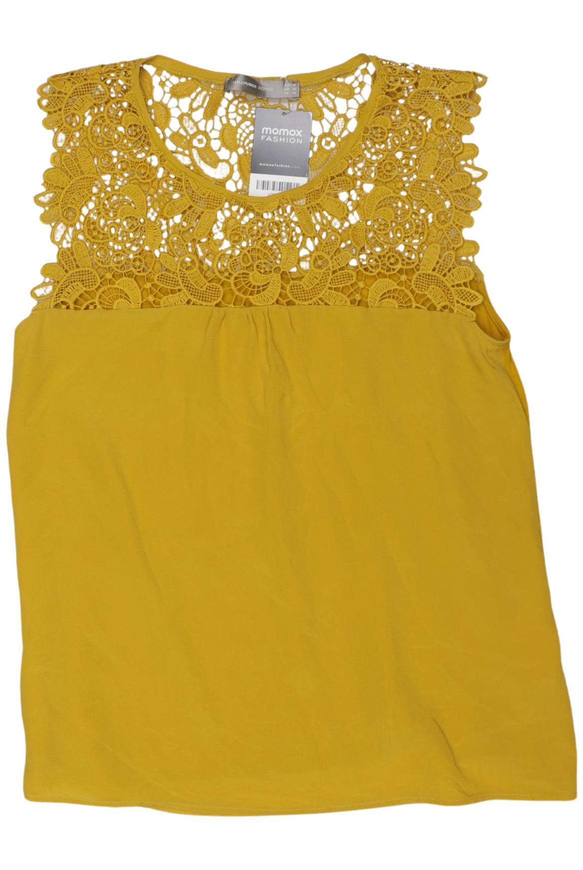 

Donna by Hallhuber Damen Top, gelb, Gr. 38