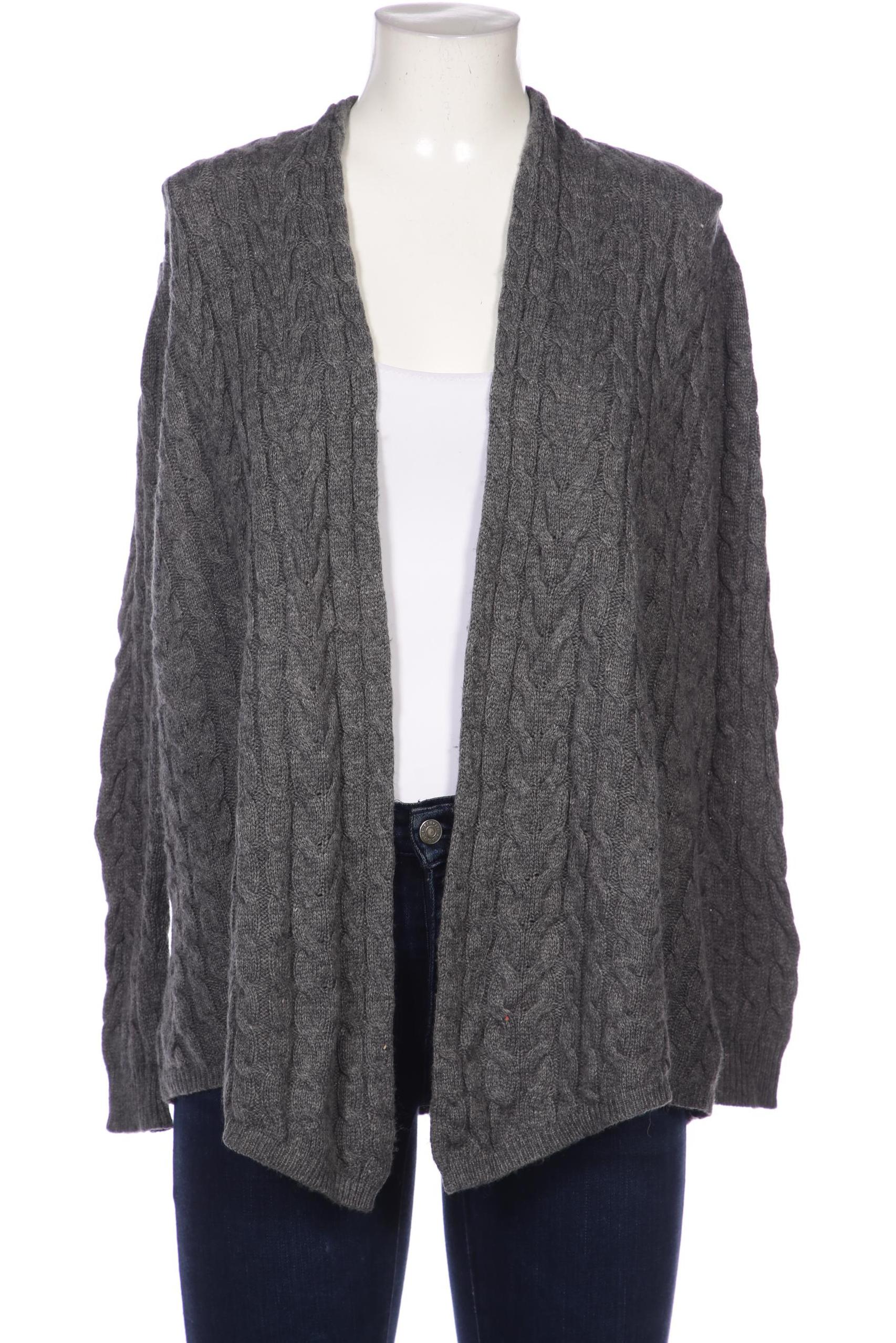 

Donna by Hallhuber Damen Strickjacke, grau, Gr. 40
