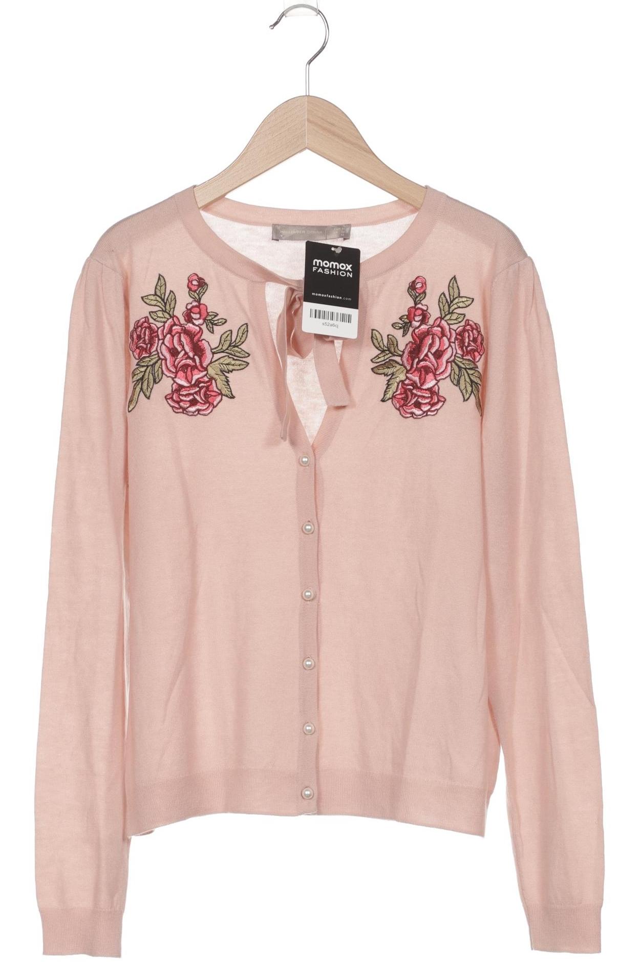 

Donna by Hallhuber Damen Strickjacke, pink, Gr. 40