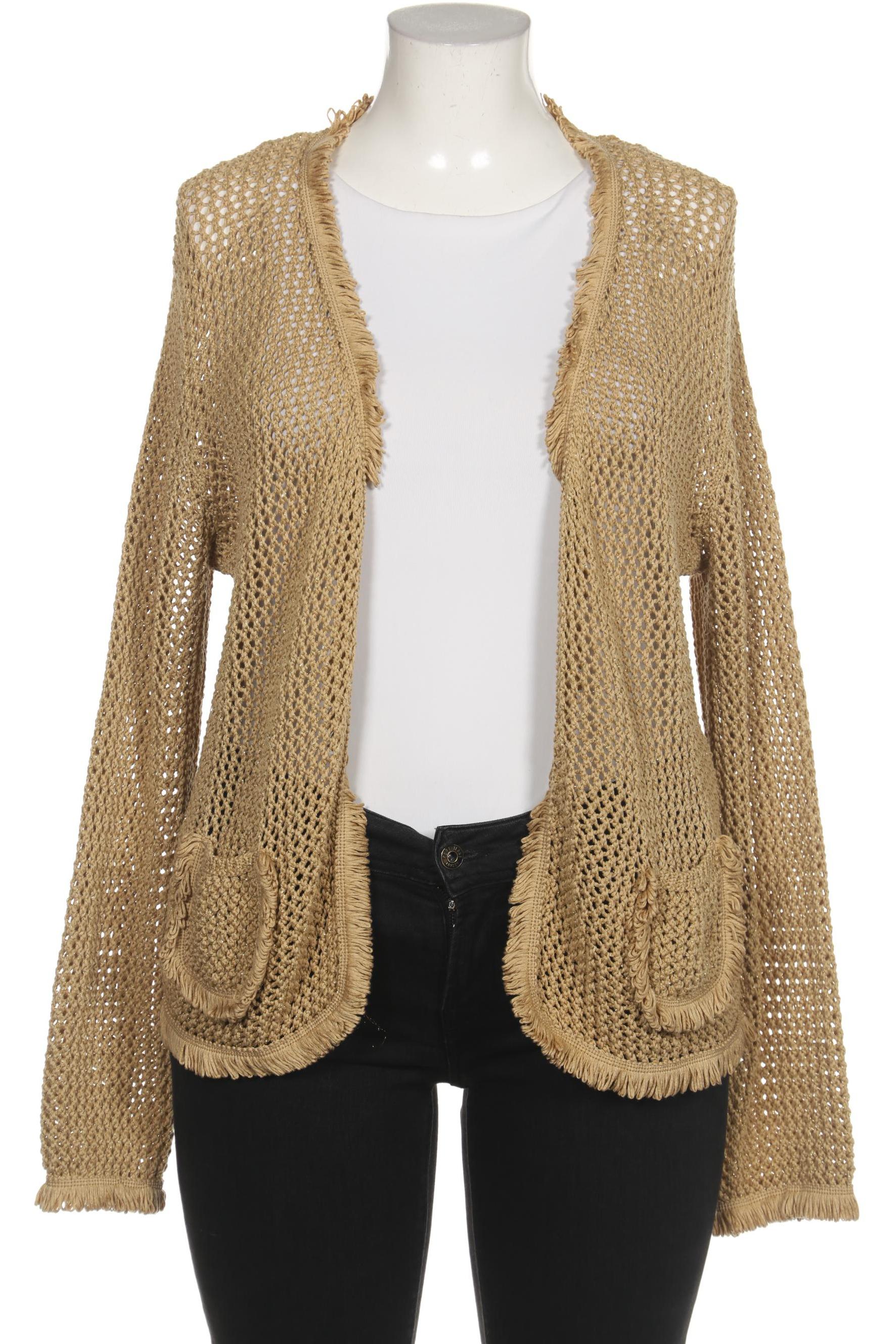 

Donna by Hallhuber Damen Strickjacke, beige, Gr. 44