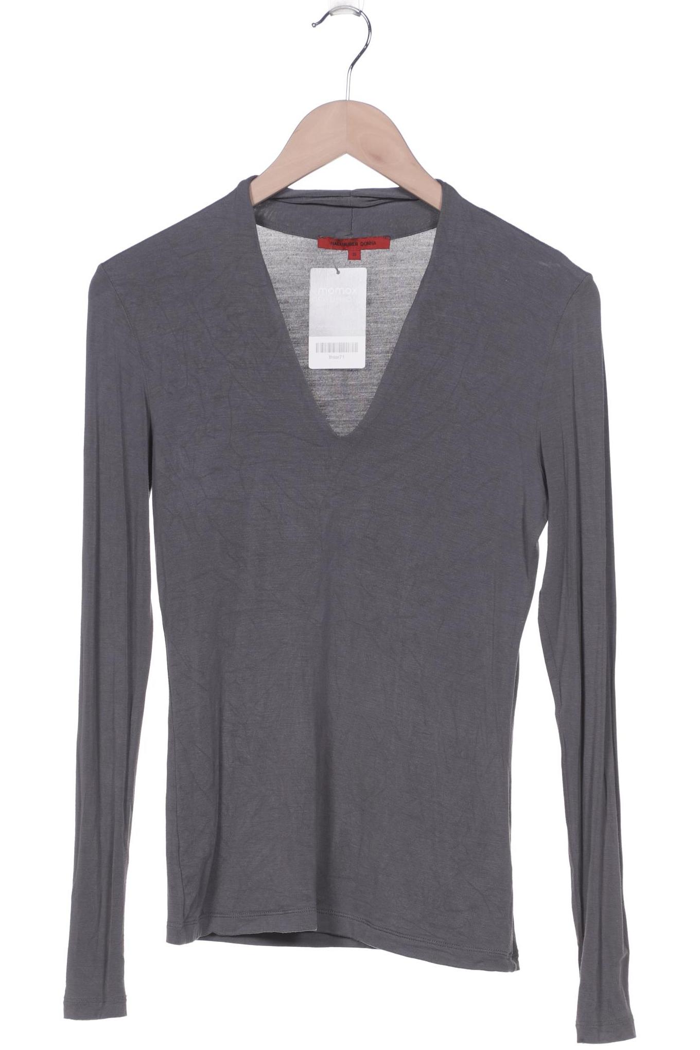 

DONNA by HALLHUBER Damen Langarmshirt, grau