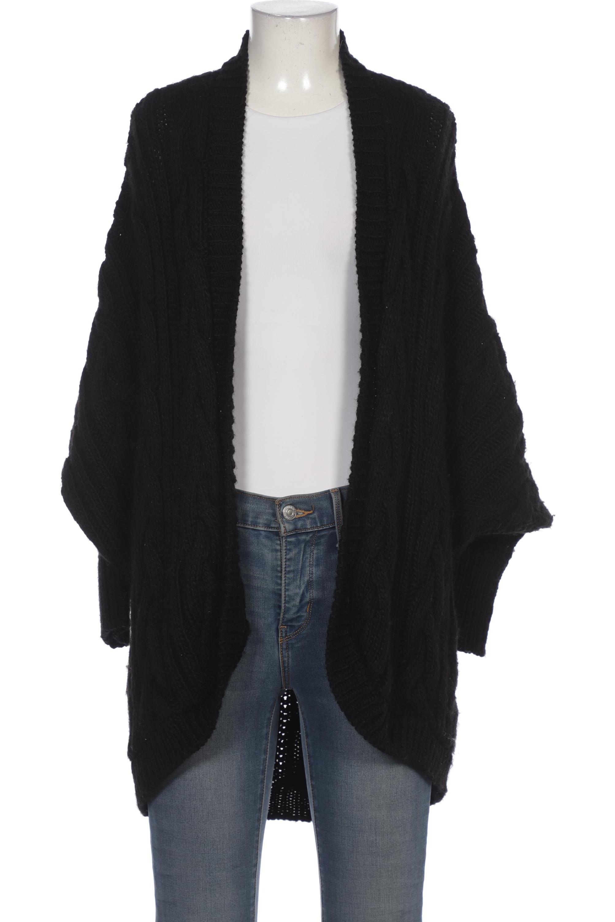 

Donna by Hallhuber Damen Strickjacke, schwarz, Gr. 36