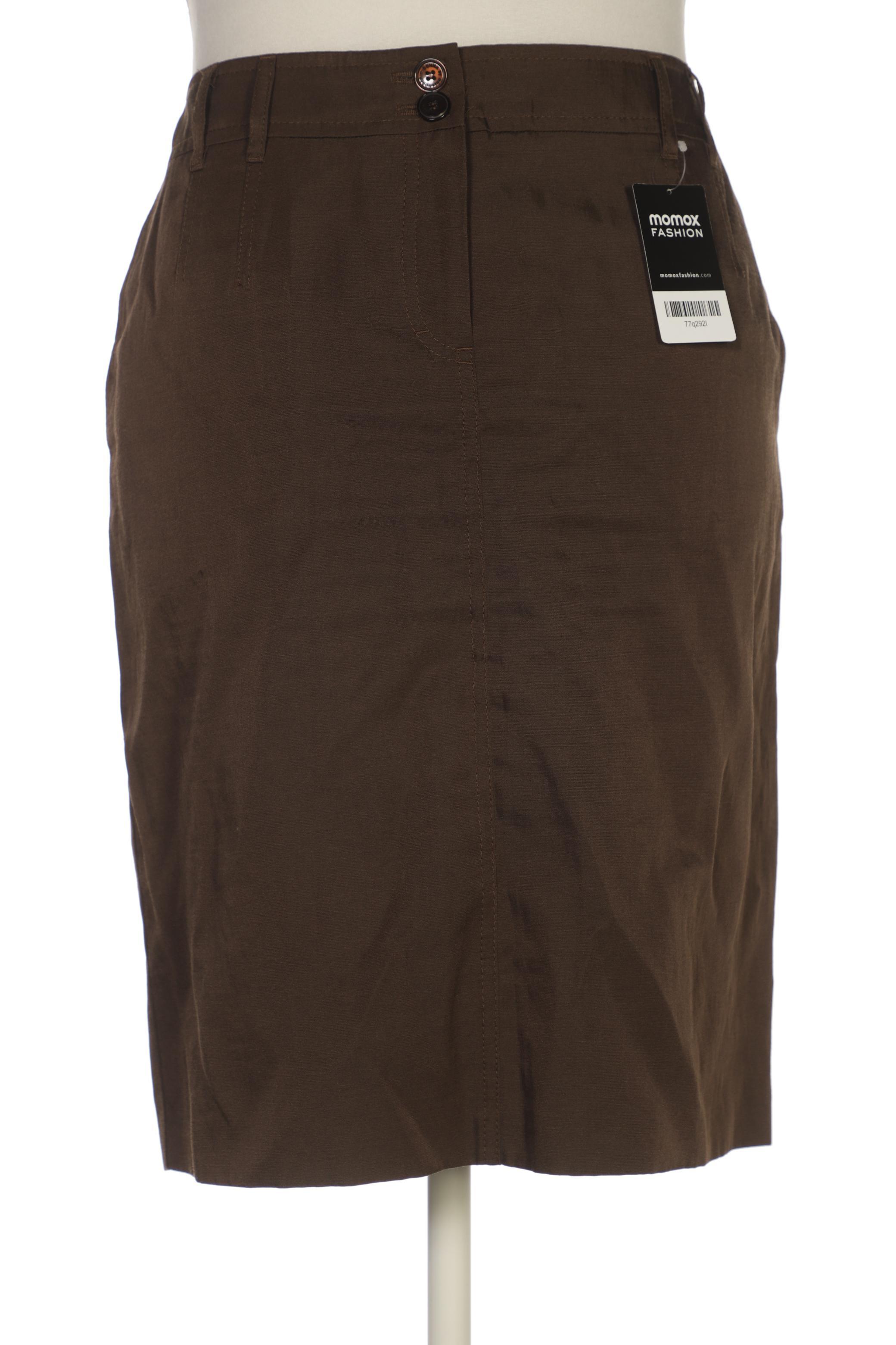 

Donna by Hallhuber Damen Rock, braun, Gr. 42