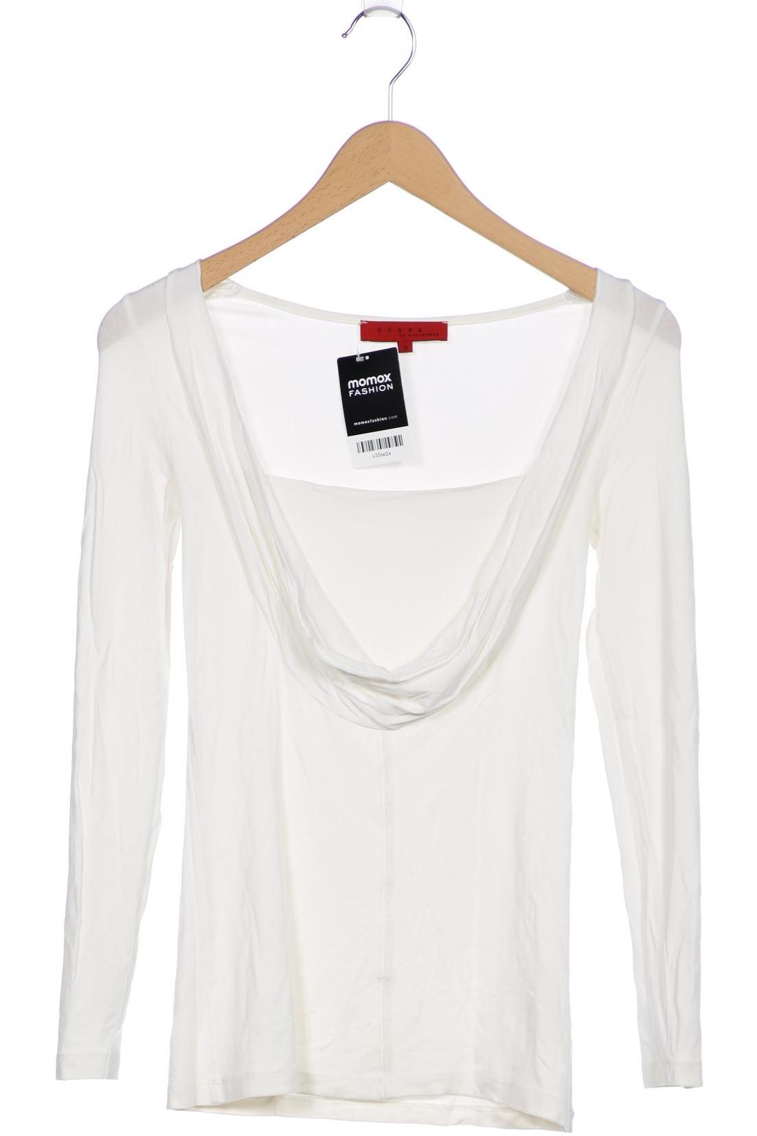 

Donna by Hallhuber Damen Langarmshirt, weiß, Gr. 34