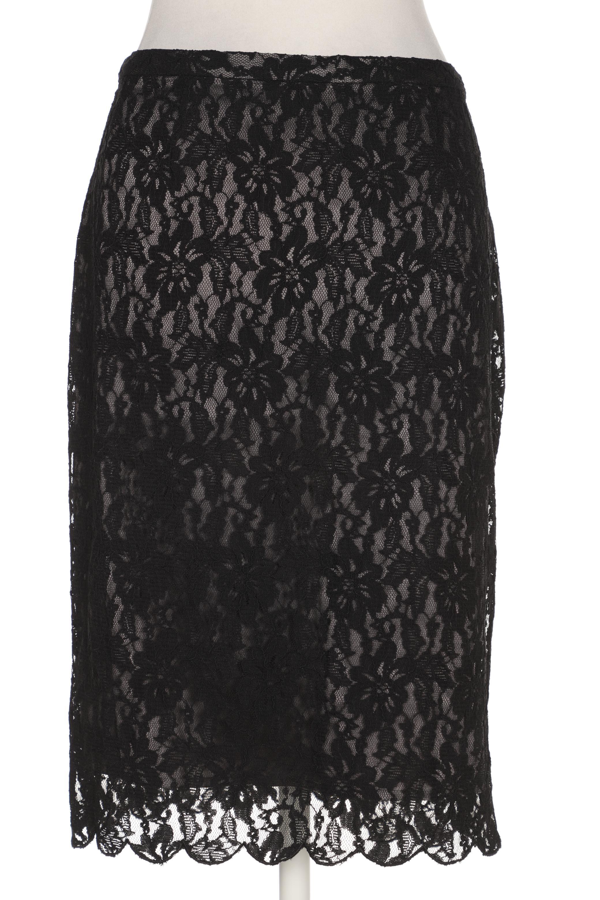 

Donna by Hallhuber Damen Rock, schwarz, Gr. 40
