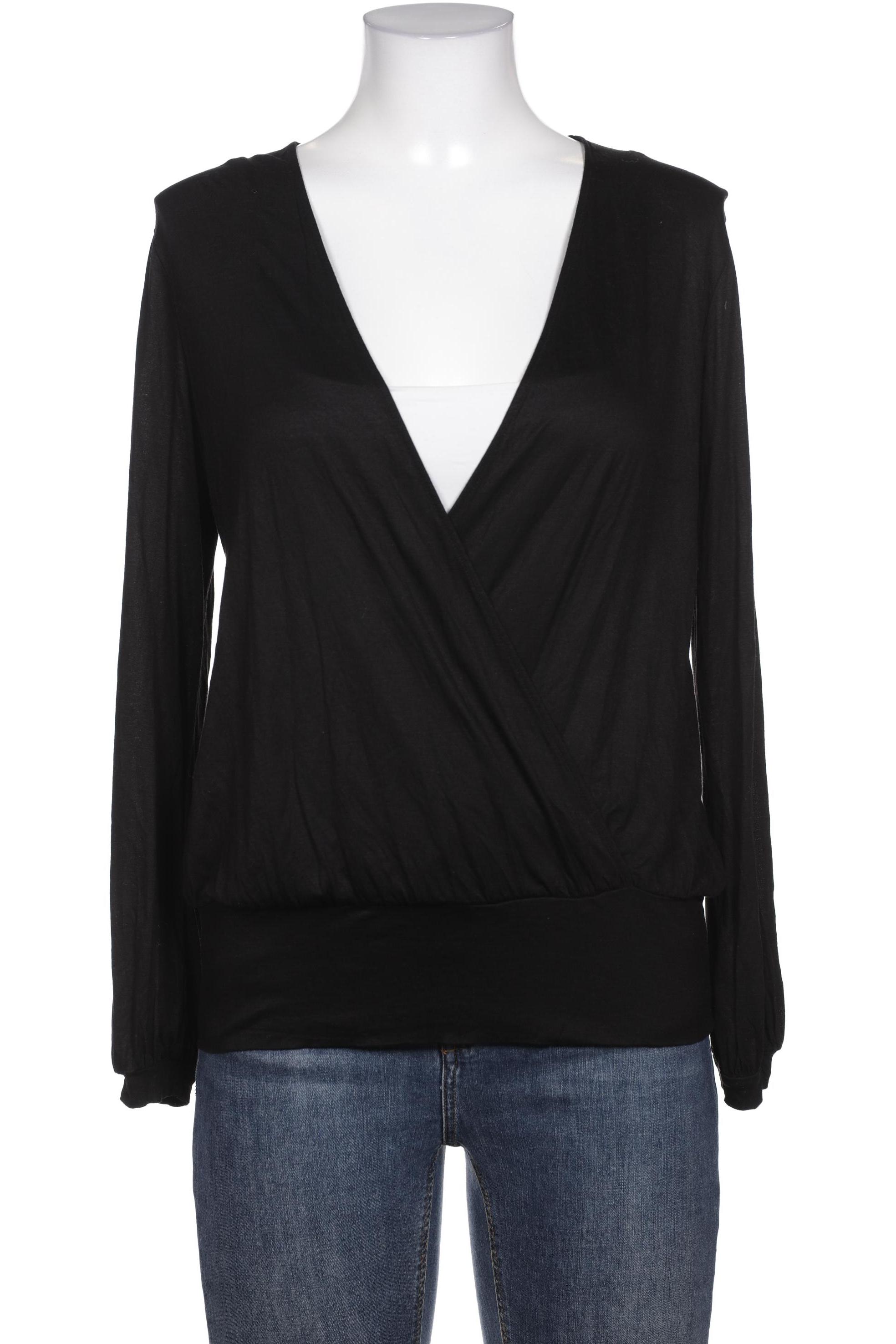 

Donna by Hallhuber Damen Langarmshirt, schwarz, Gr. 38