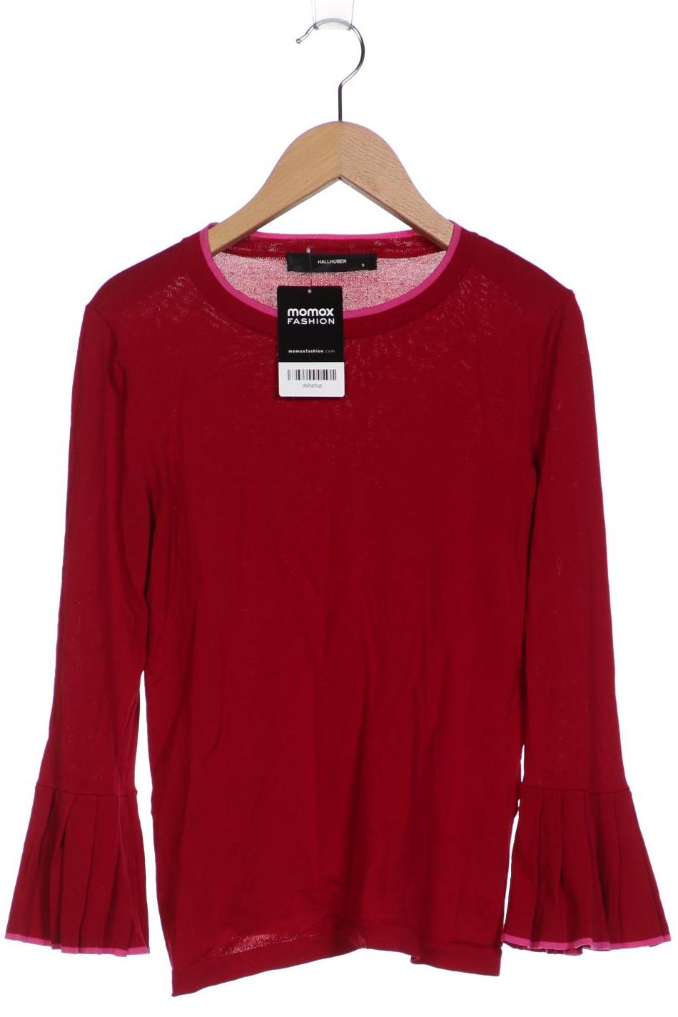 

Donna by Hallhuber Damen Langarmshirt, bordeaux, Gr. 36