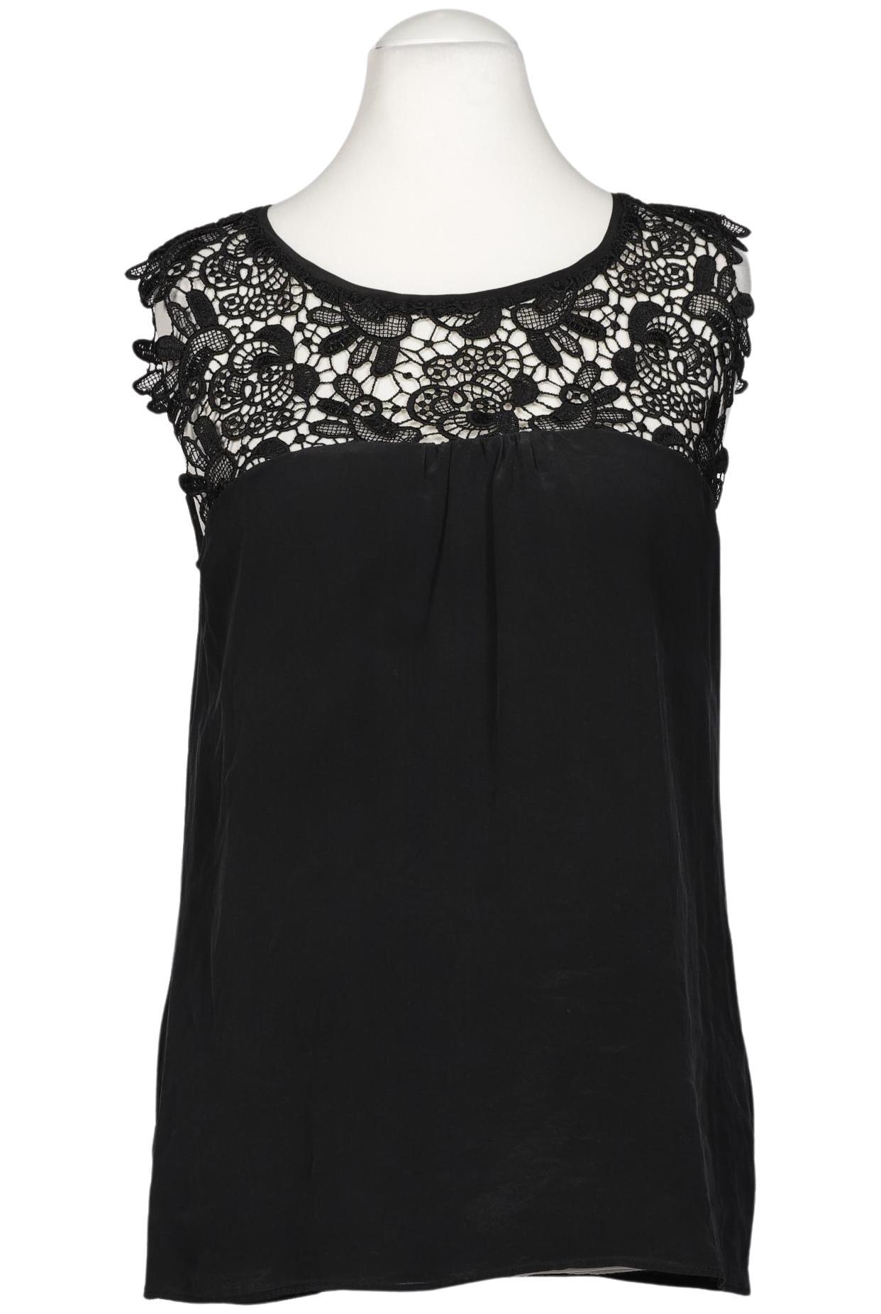 

Donna by Hallhuber Damen Top, schwarz, Gr. 40