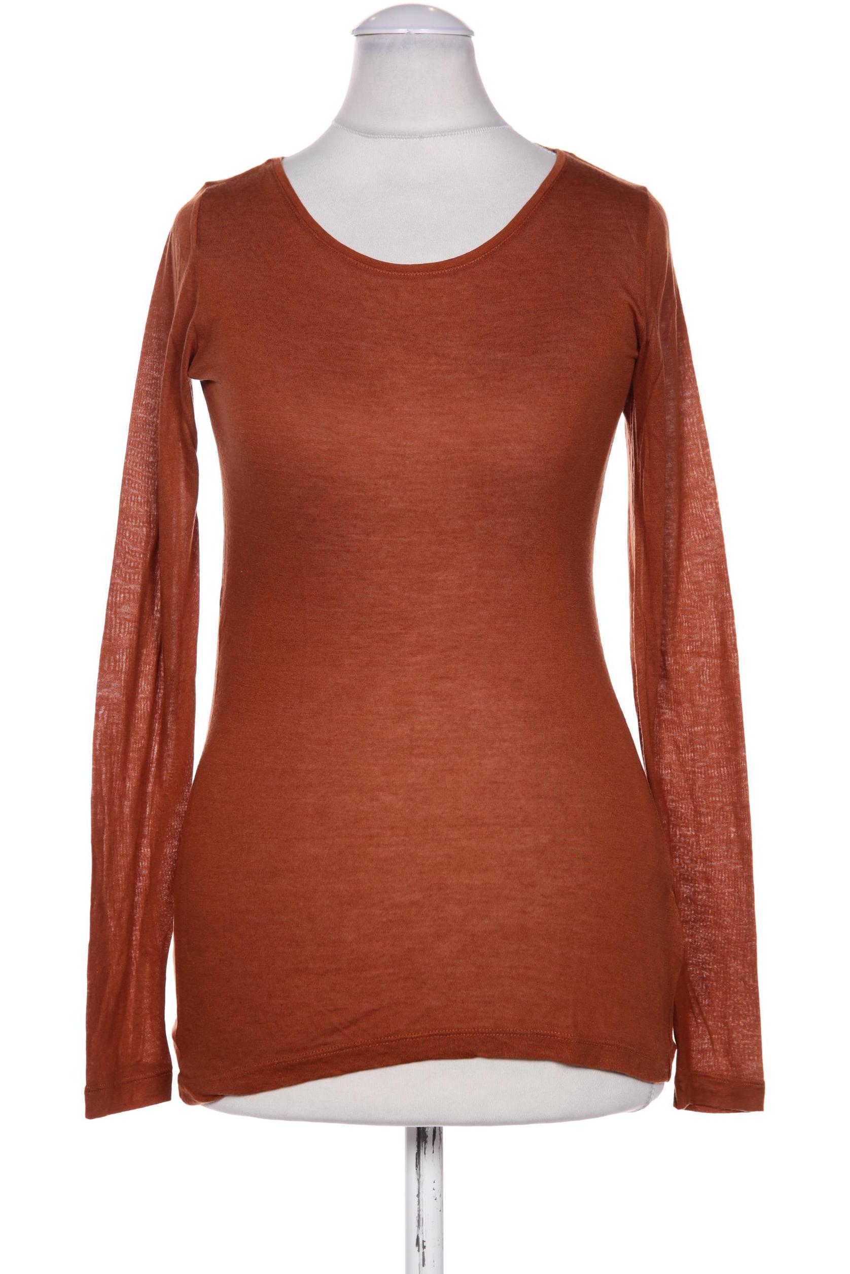 

Donna by Hallhuber Damen Langarmshirt, braun, Gr. 34