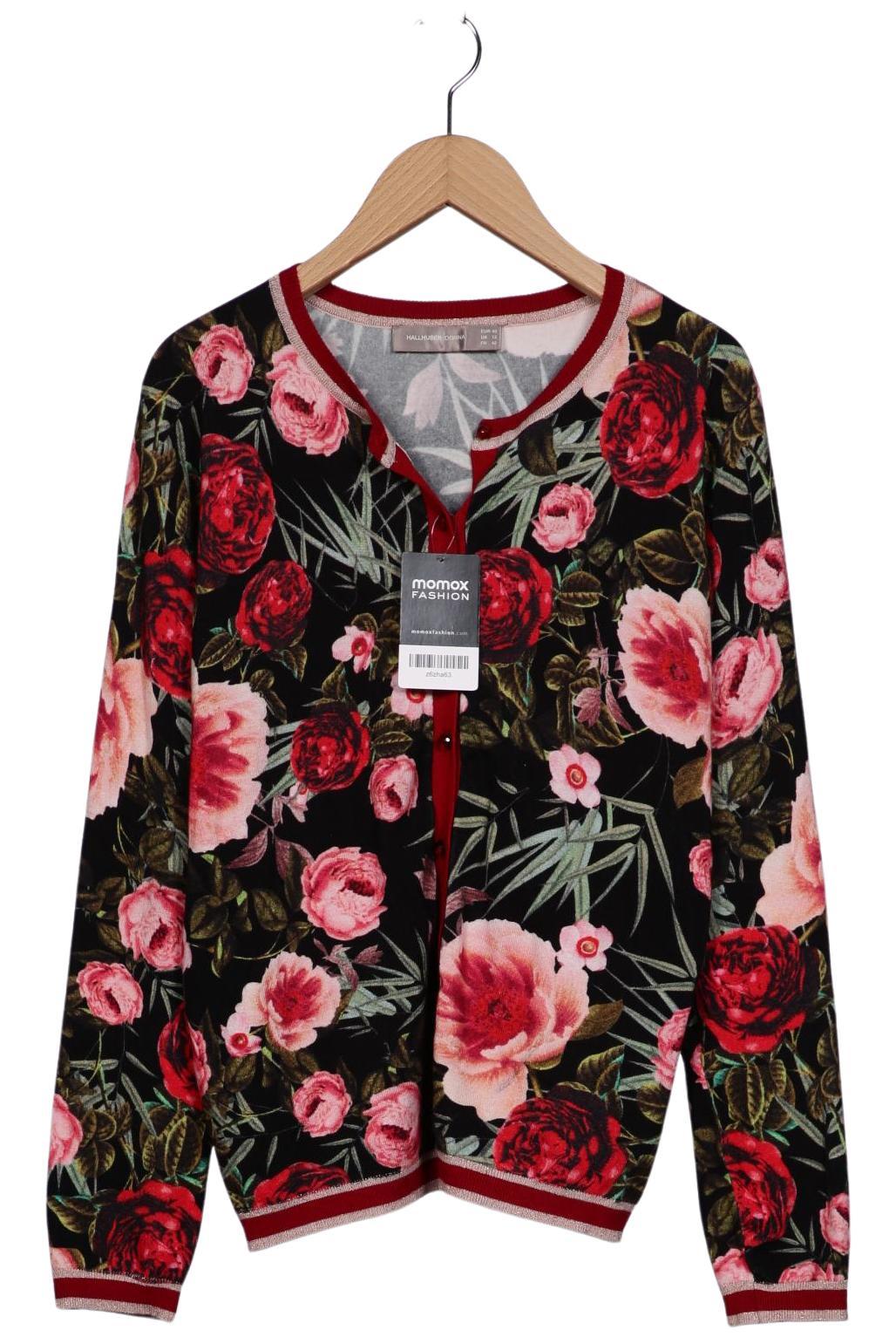 

Donna by Hallhuber Damen Strickjacke, bordeaux, Gr. 40