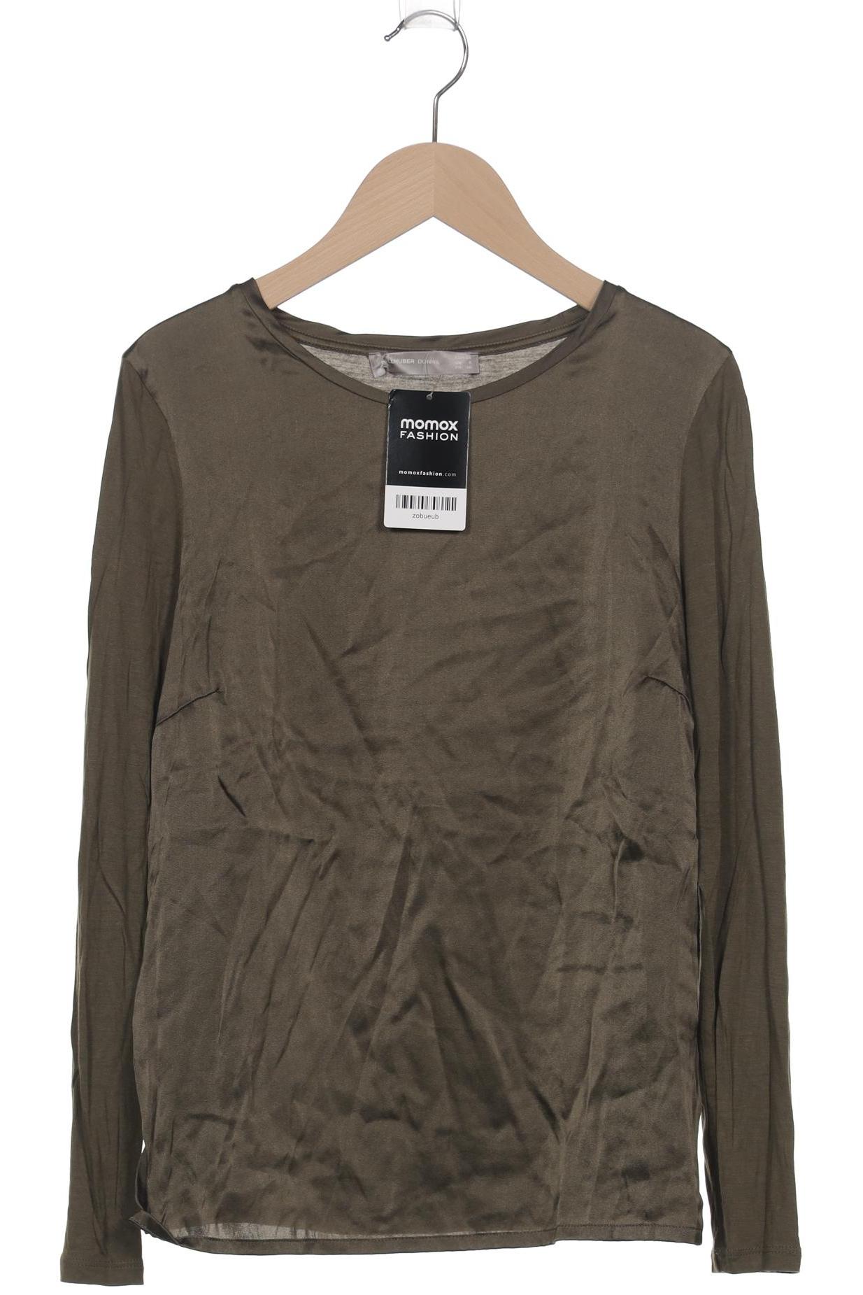 

Donna by Hallhuber Damen Langarmshirt, grün, Gr. 34