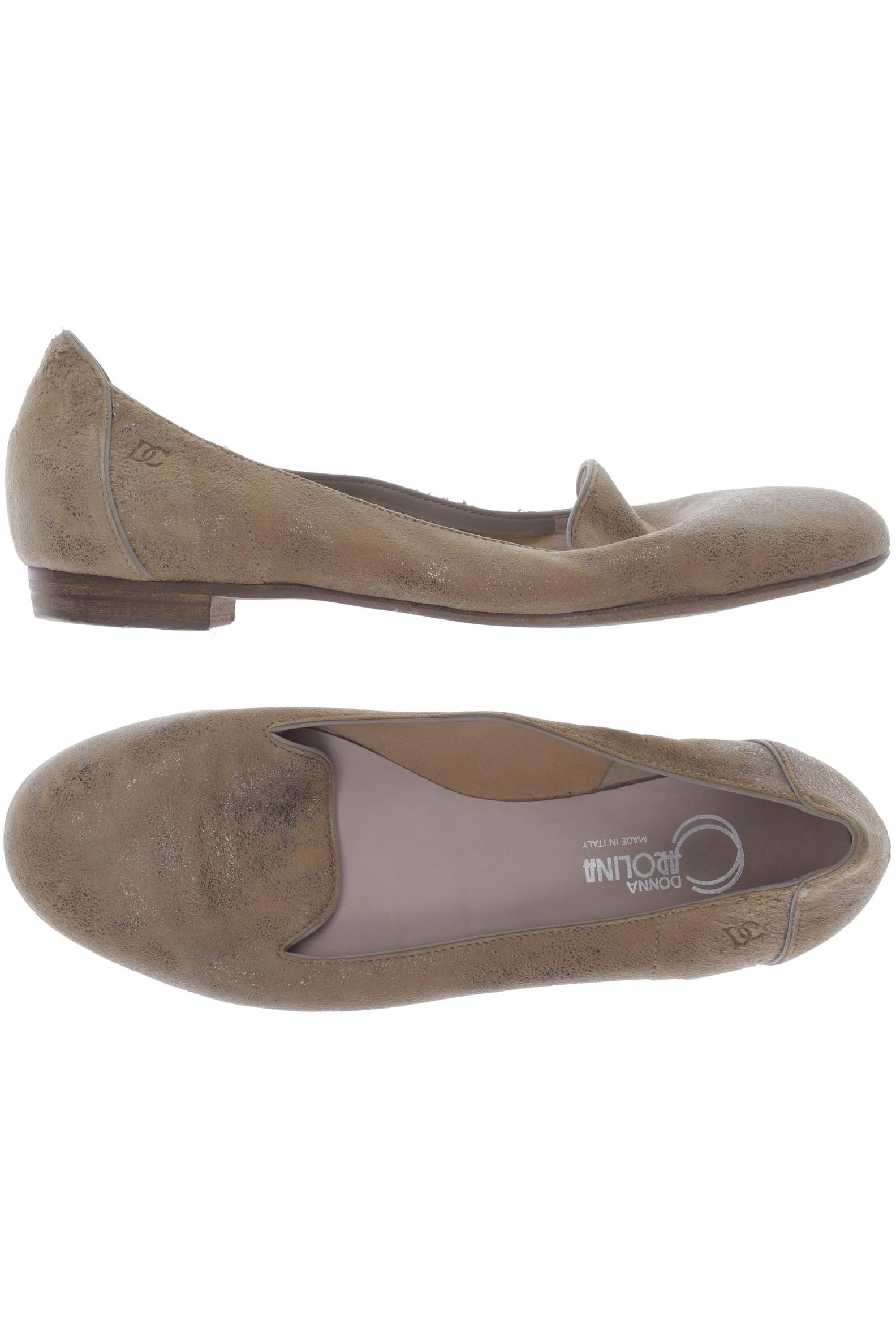 

Donna Carolina Damen Ballerinas, braun, Gr. 39.5