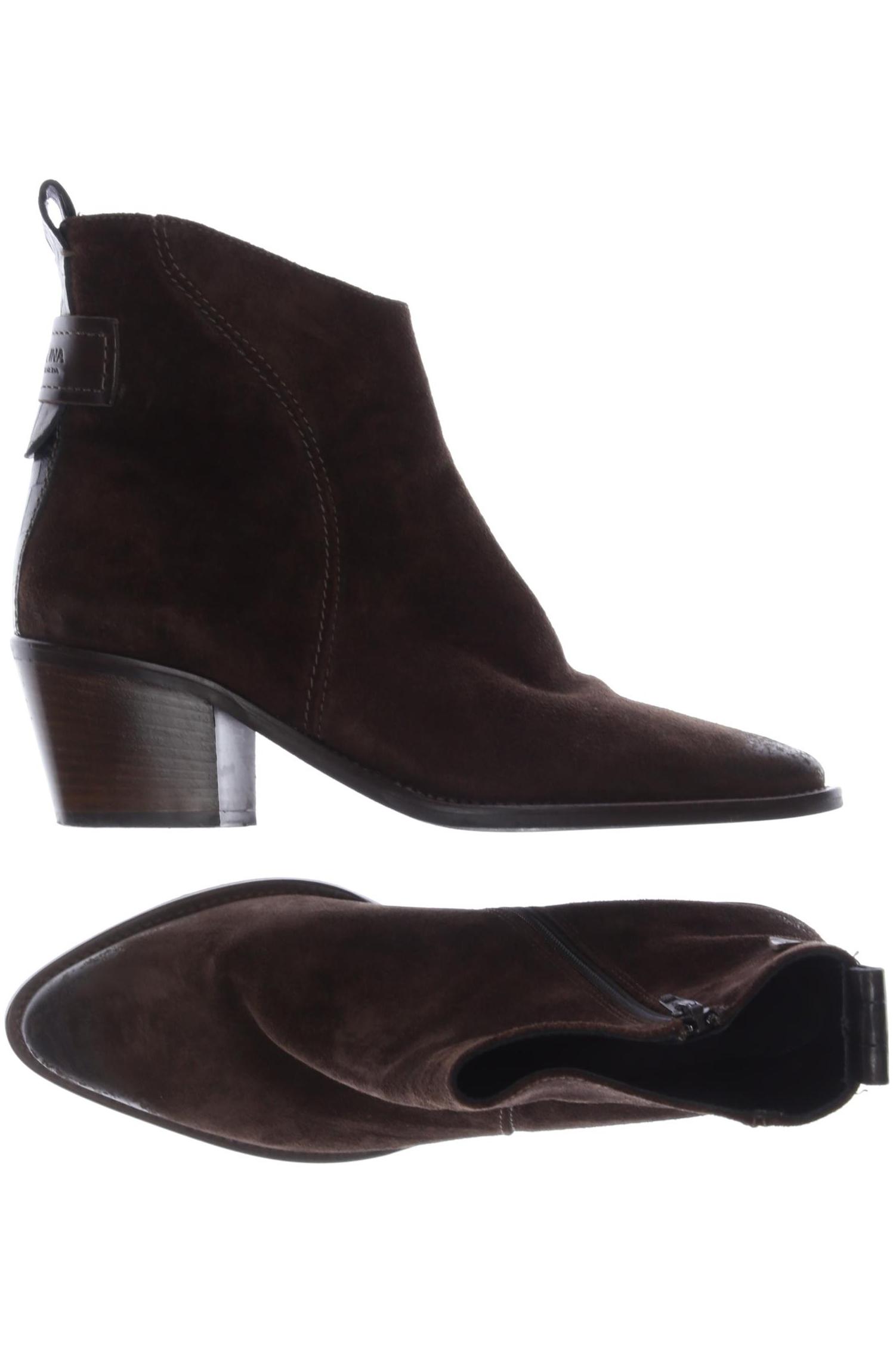 

Donna Carolina Damen Stiefelette, braun, Gr. 39