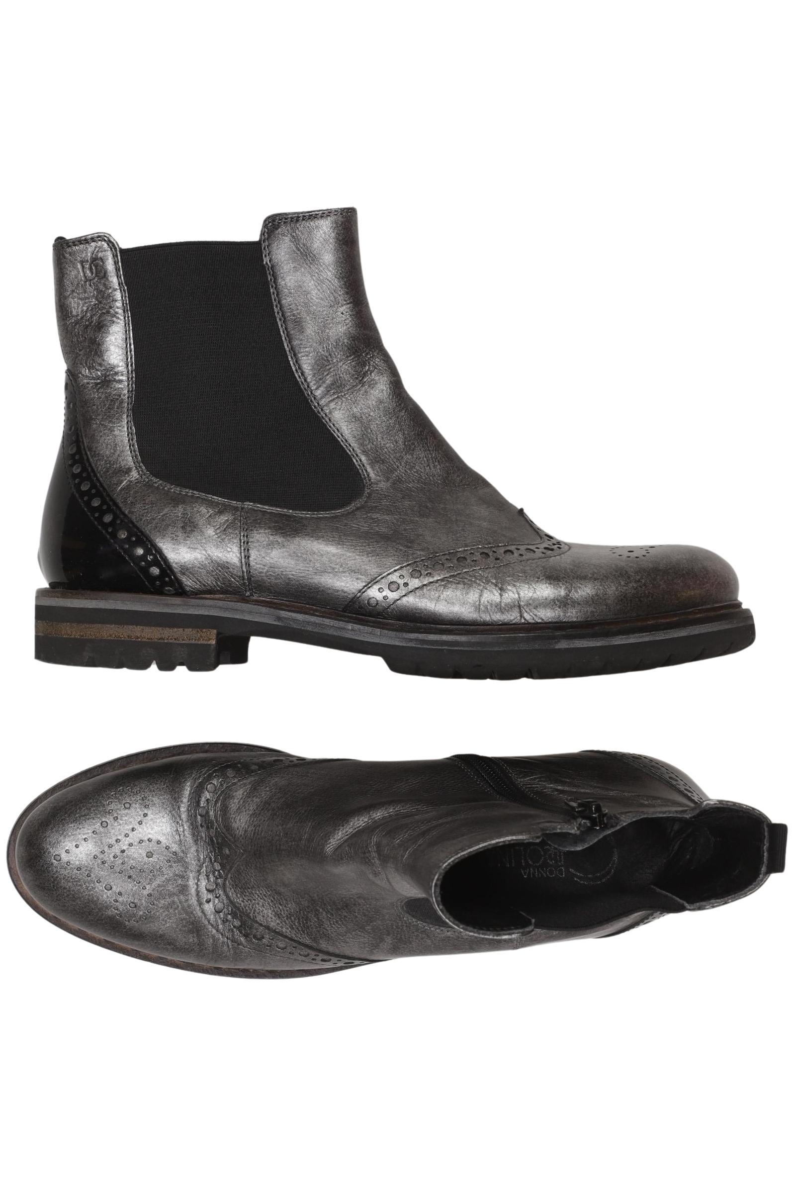 

Donna Carolina Damen Stiefelette, silber, Gr. 38