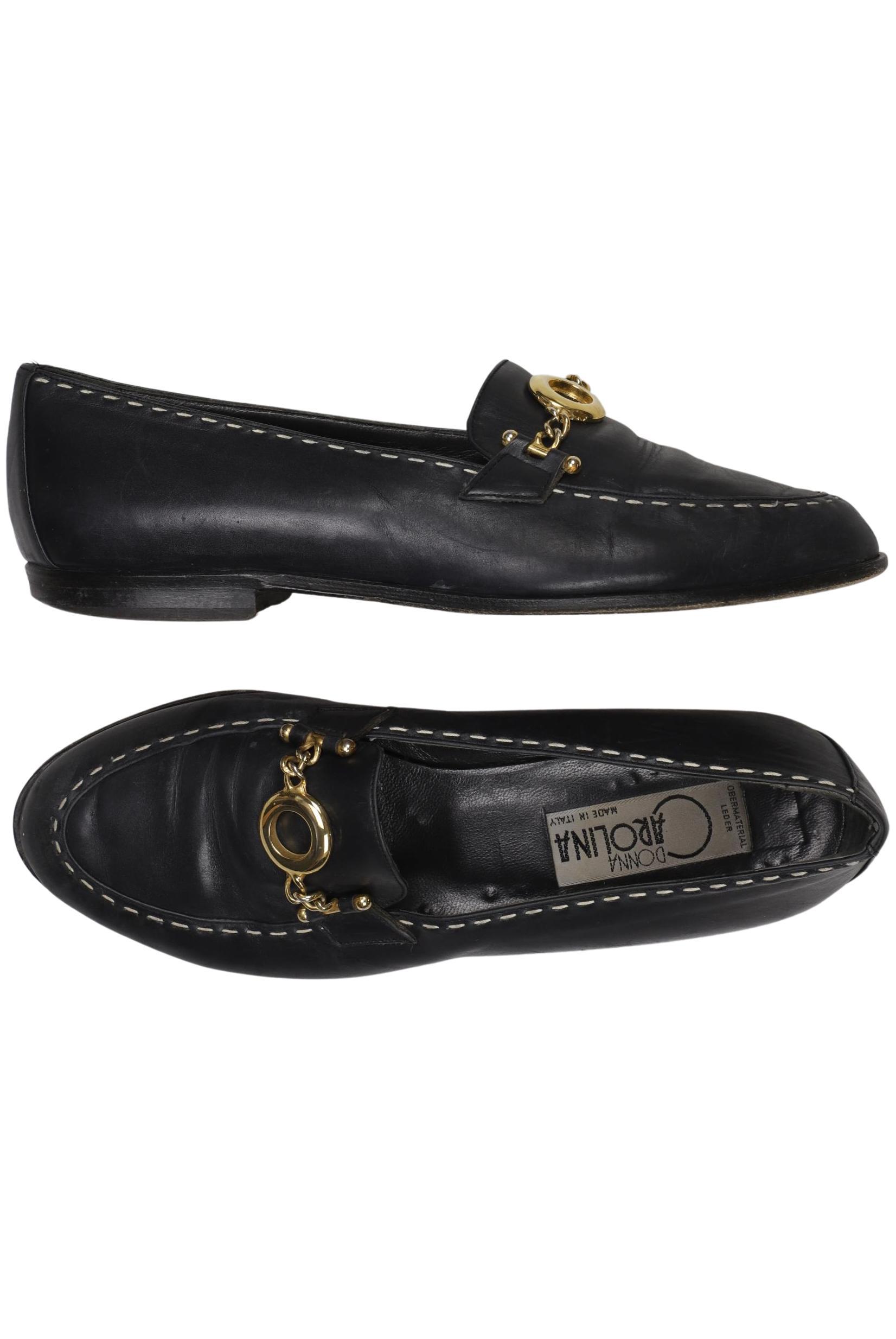 

Donna Carolina Damen Halbschuh, schwarz, Gr. 37.5