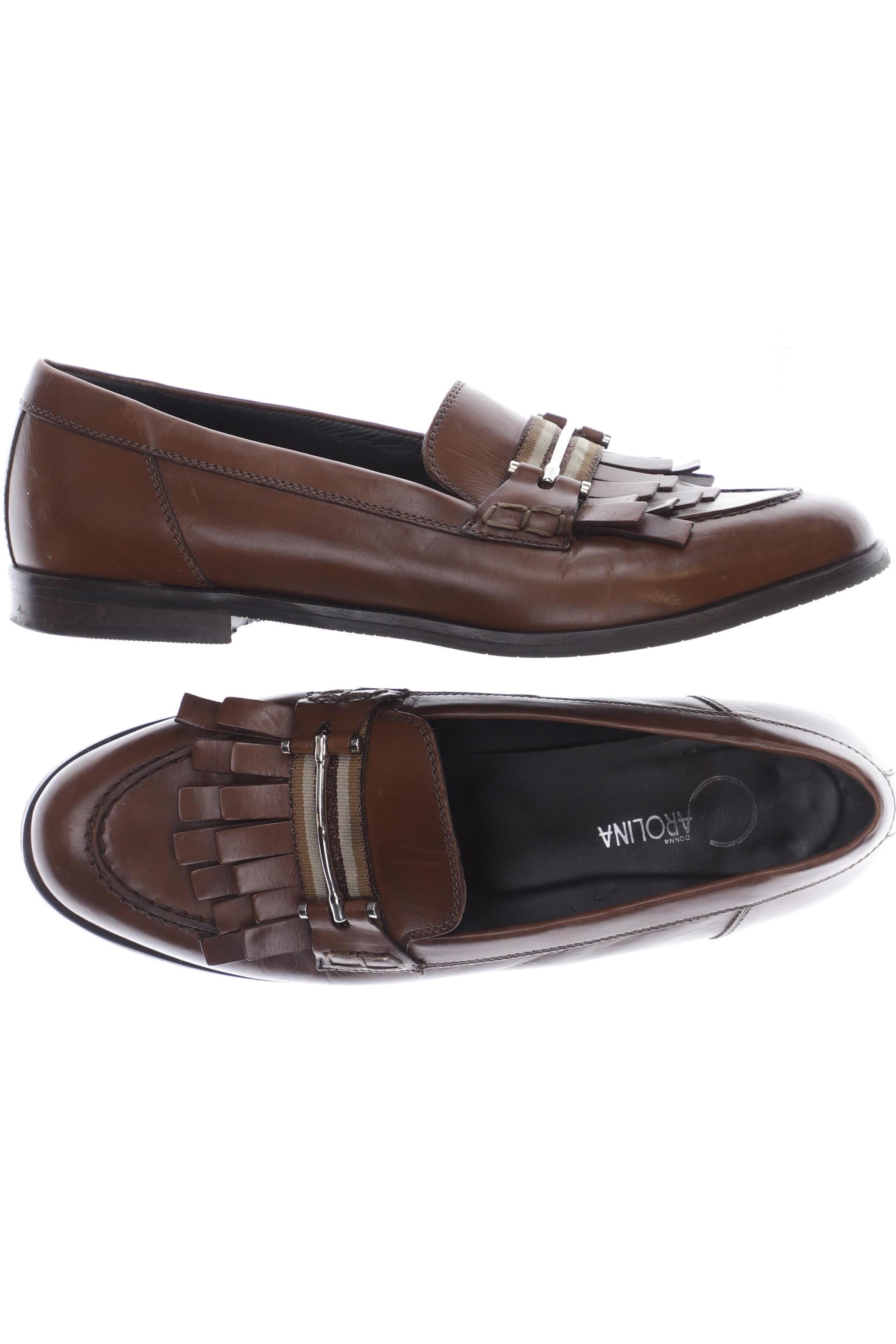 

Donna Carolina Damen Halbschuh, braun, Gr. 38.5