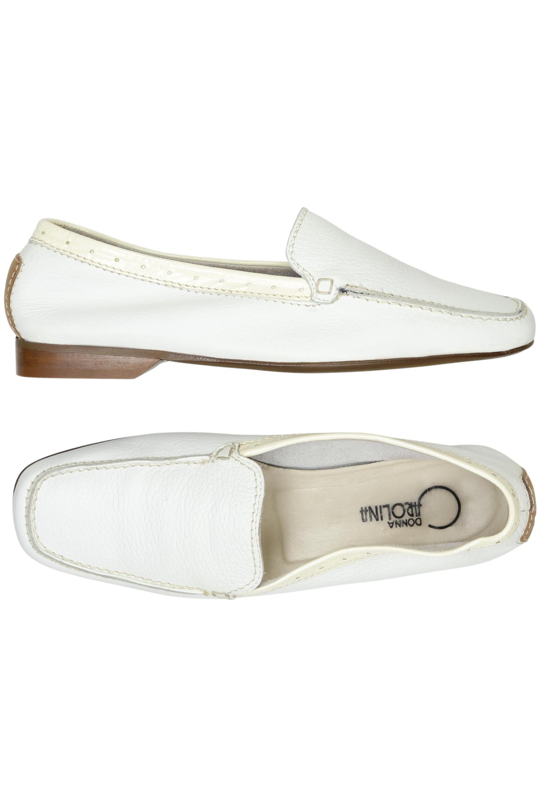 

Donna Carolina Damen Halbschuh, weiß, Gr. 37.5